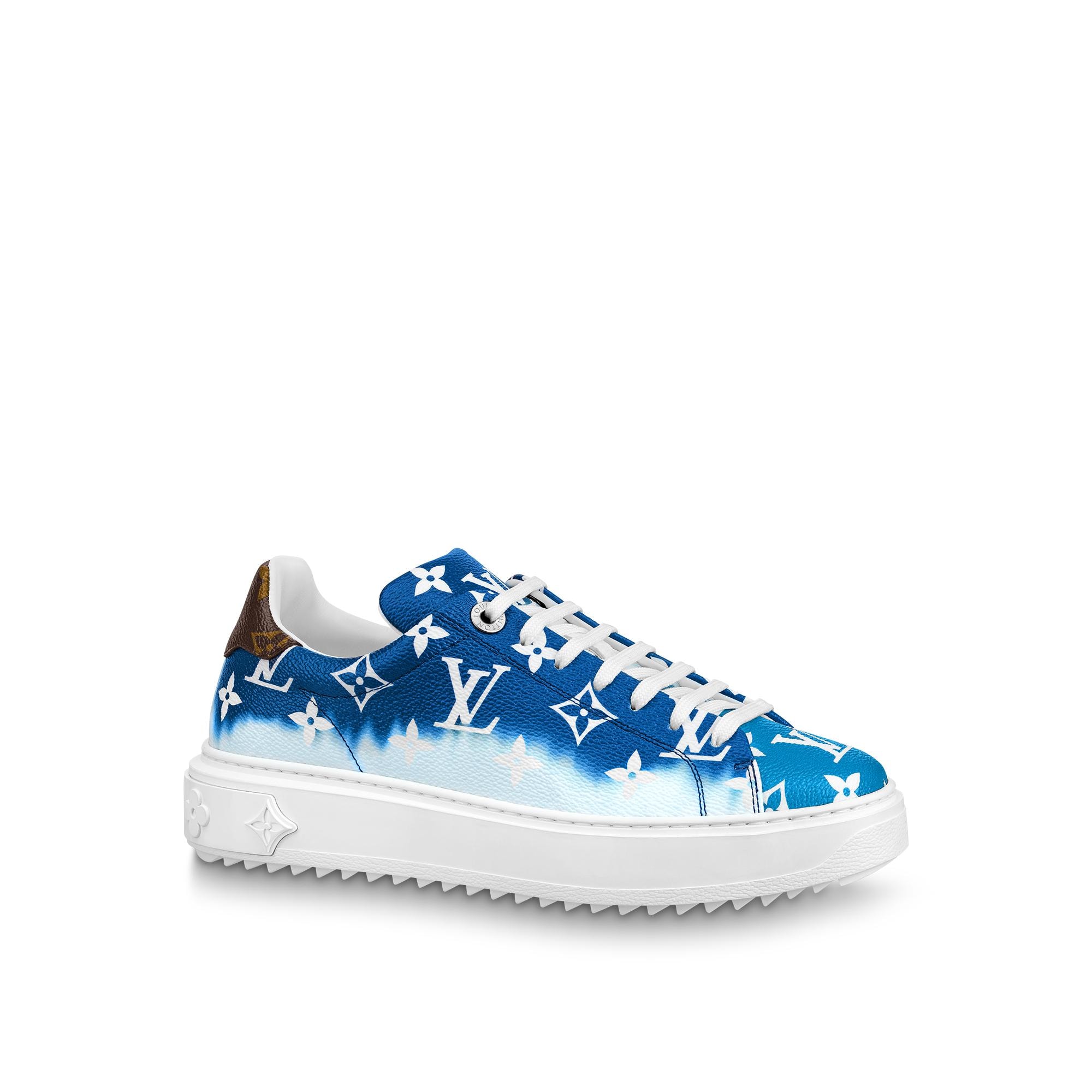 Louis vuitton chaussure bleu Clearance