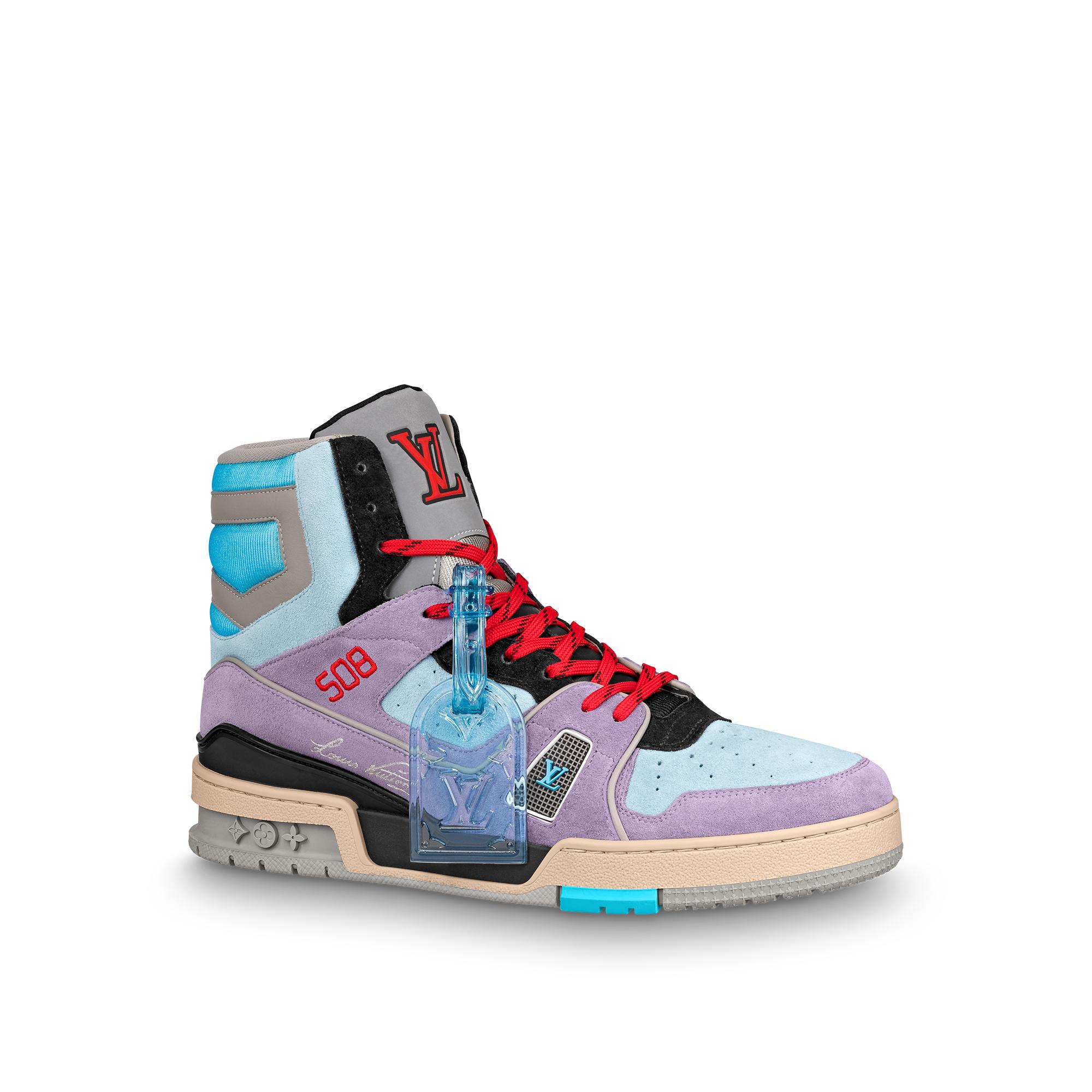 lv trainer sneaker boot price