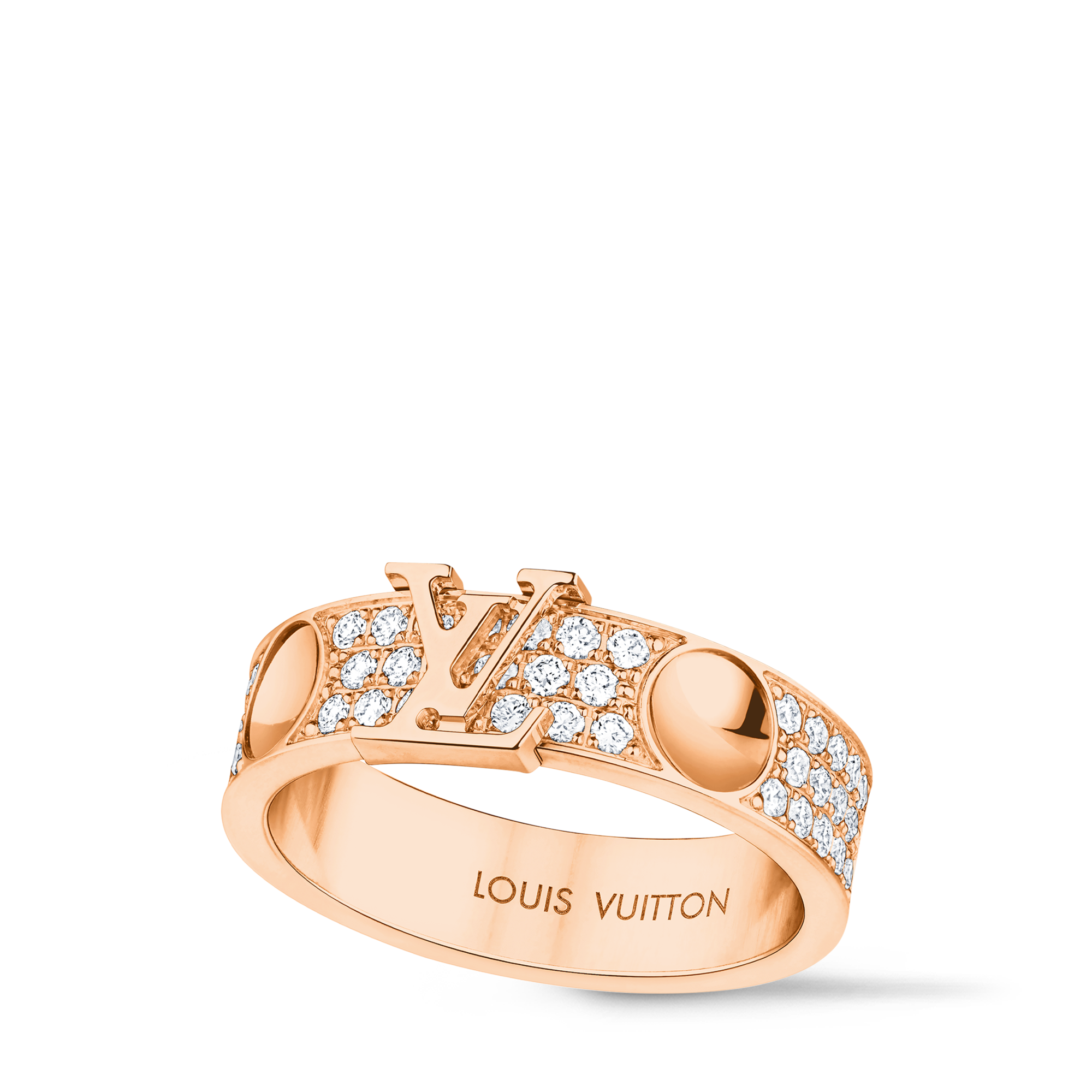  Categorias Anéis Anel Empreinte em Ouro Rosa e Diamantes | Louis Vuitton ® (Zoom no Produto)