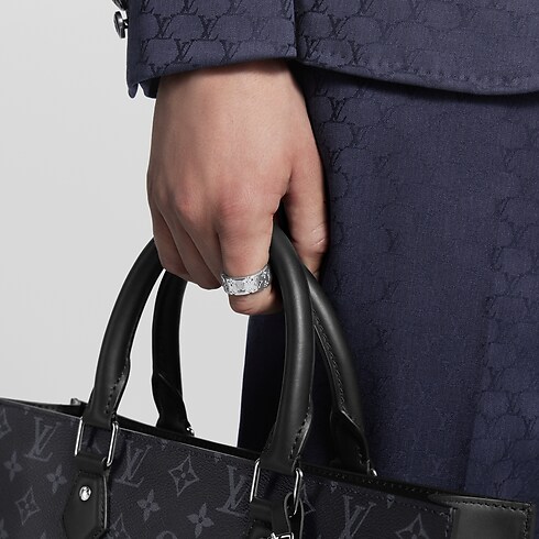 S00 Fashion Jewelry Aneis Anel LV Mosaic | Louis Vuitton ® (Zoom no Produto)