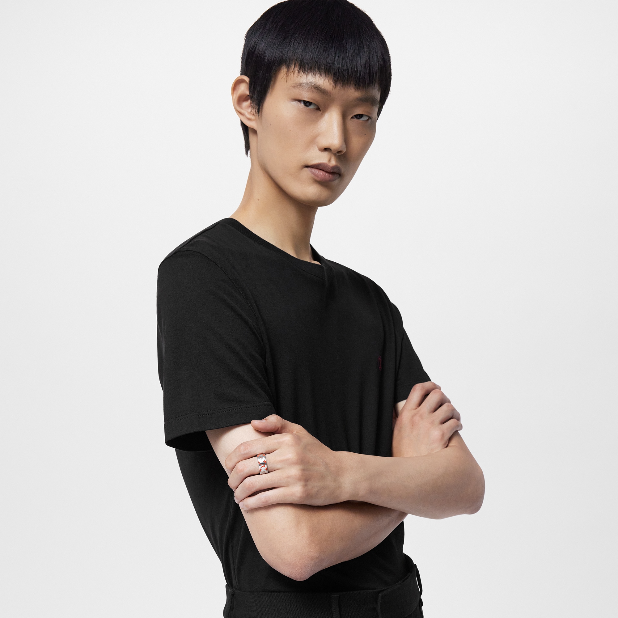 S00 Fashion Jewelry Aneis Anel LV Mosaic | Louis Vuitton ® (Zoom no Produto)