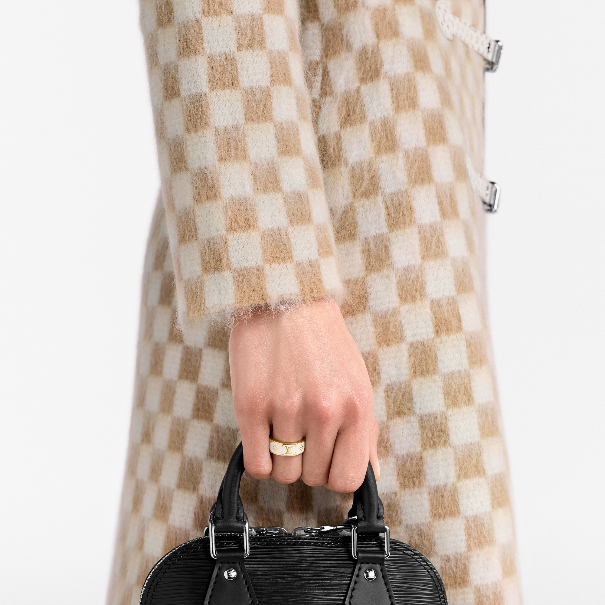 S00 Bijuterias Finas Anéis Anel Nanogram Enamel | Louis Vuitton ® (Zoom no Produto)