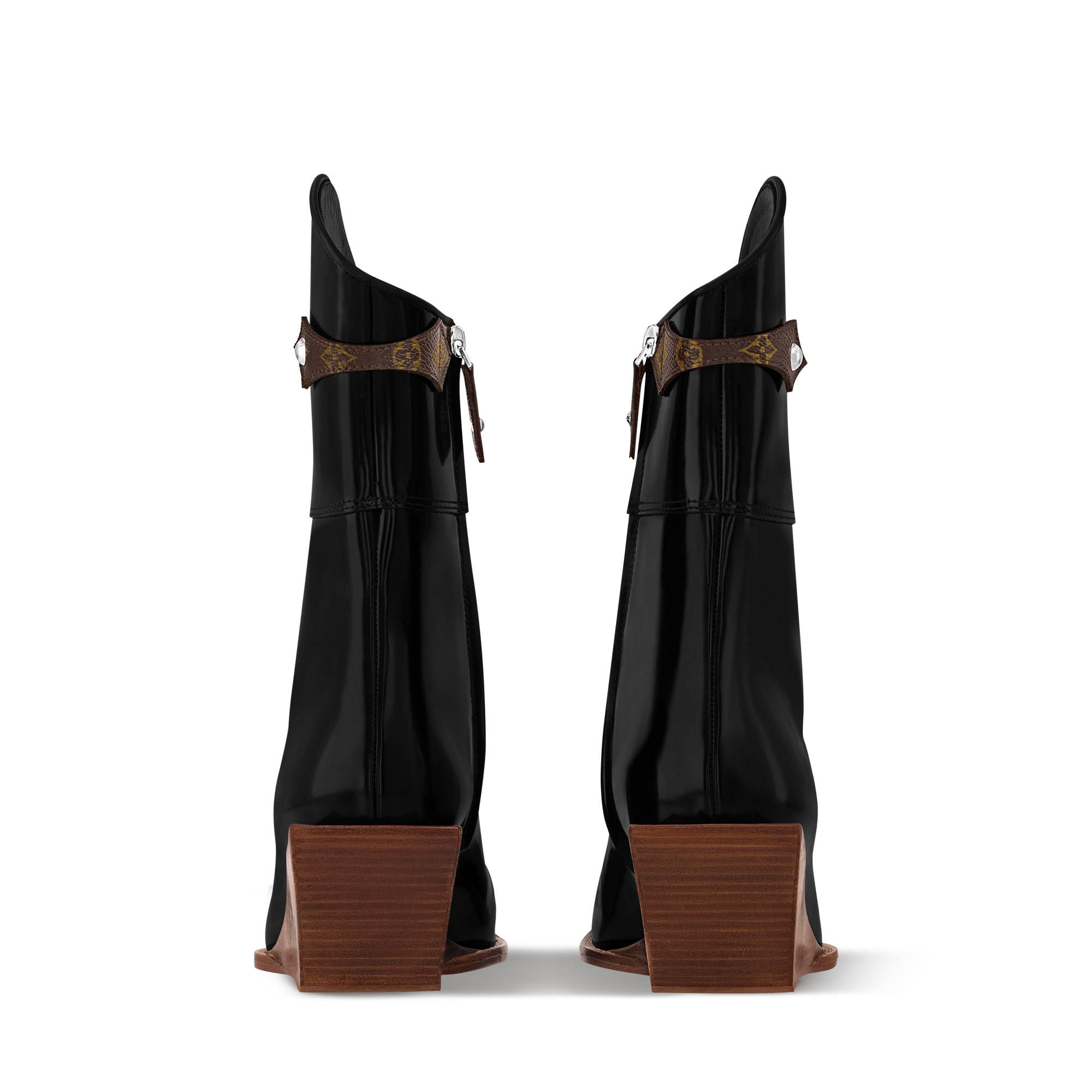  Sapatos Botas Ankle Boot Anabela Edge | Louis Vuitton ® (Zoom no Produto)