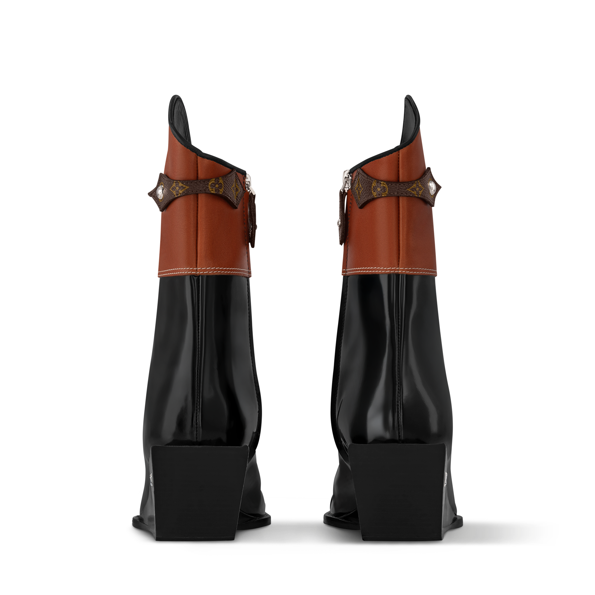  Sapatos Botas Ankle Boot Anabela Edge | Louis Vuitton ® (Zoom no Produto)