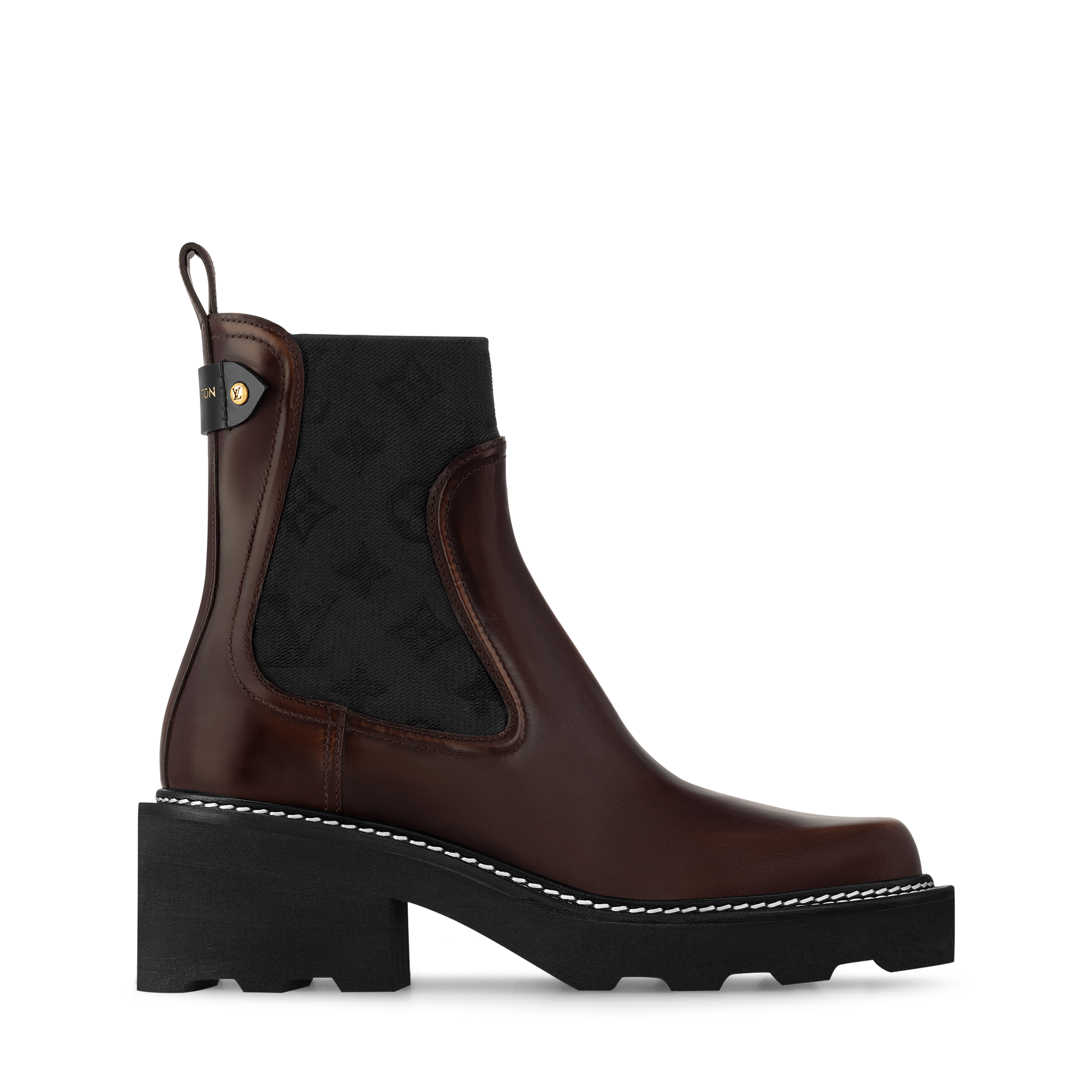  Sapatos Botas Ankle Boot LV Beaubourg | Louis Vuitton ® (Zoom no Produto)