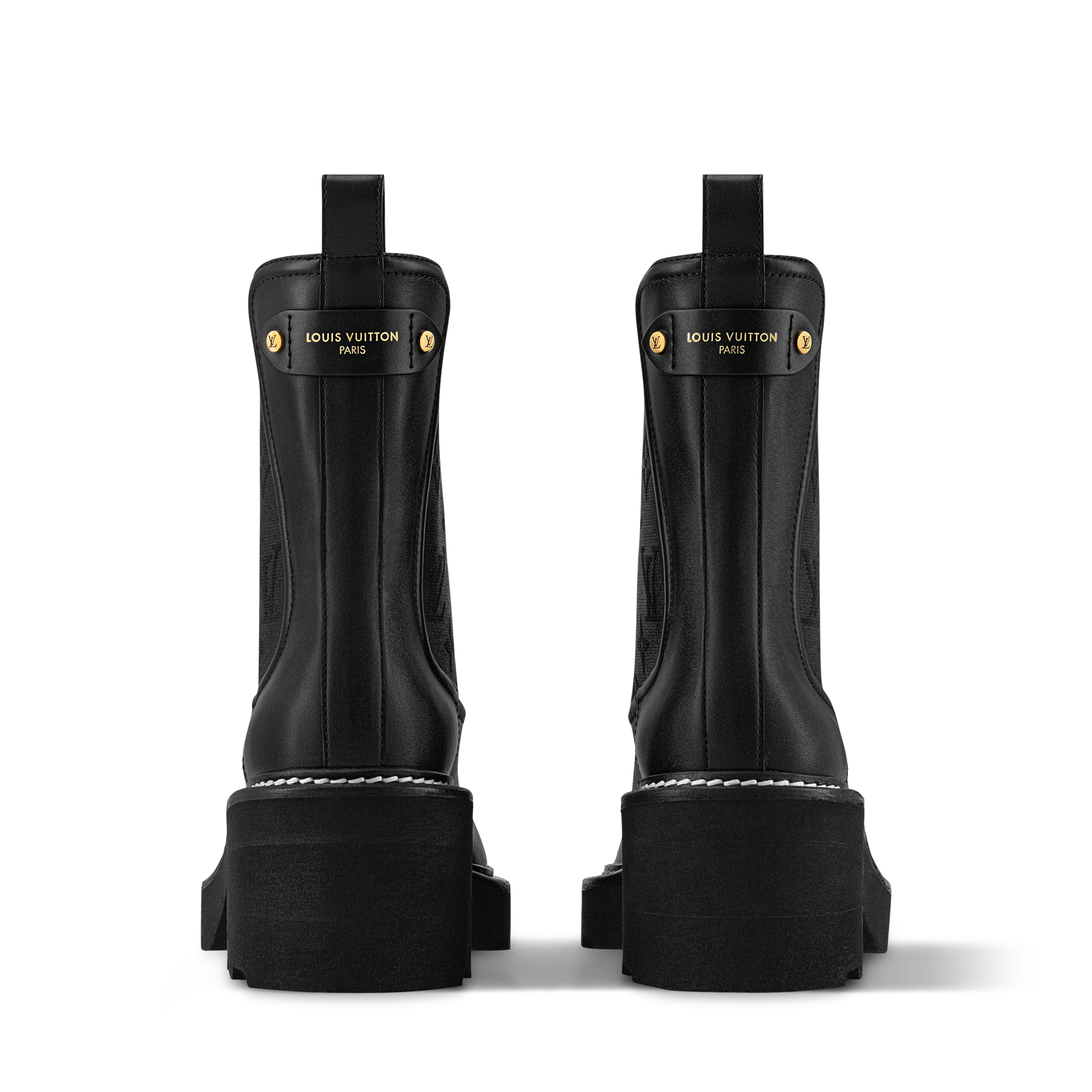  Sapatos Botas Ankle Boot LV Beaubourg | Louis Vuitton ® (Zoom no Produto)