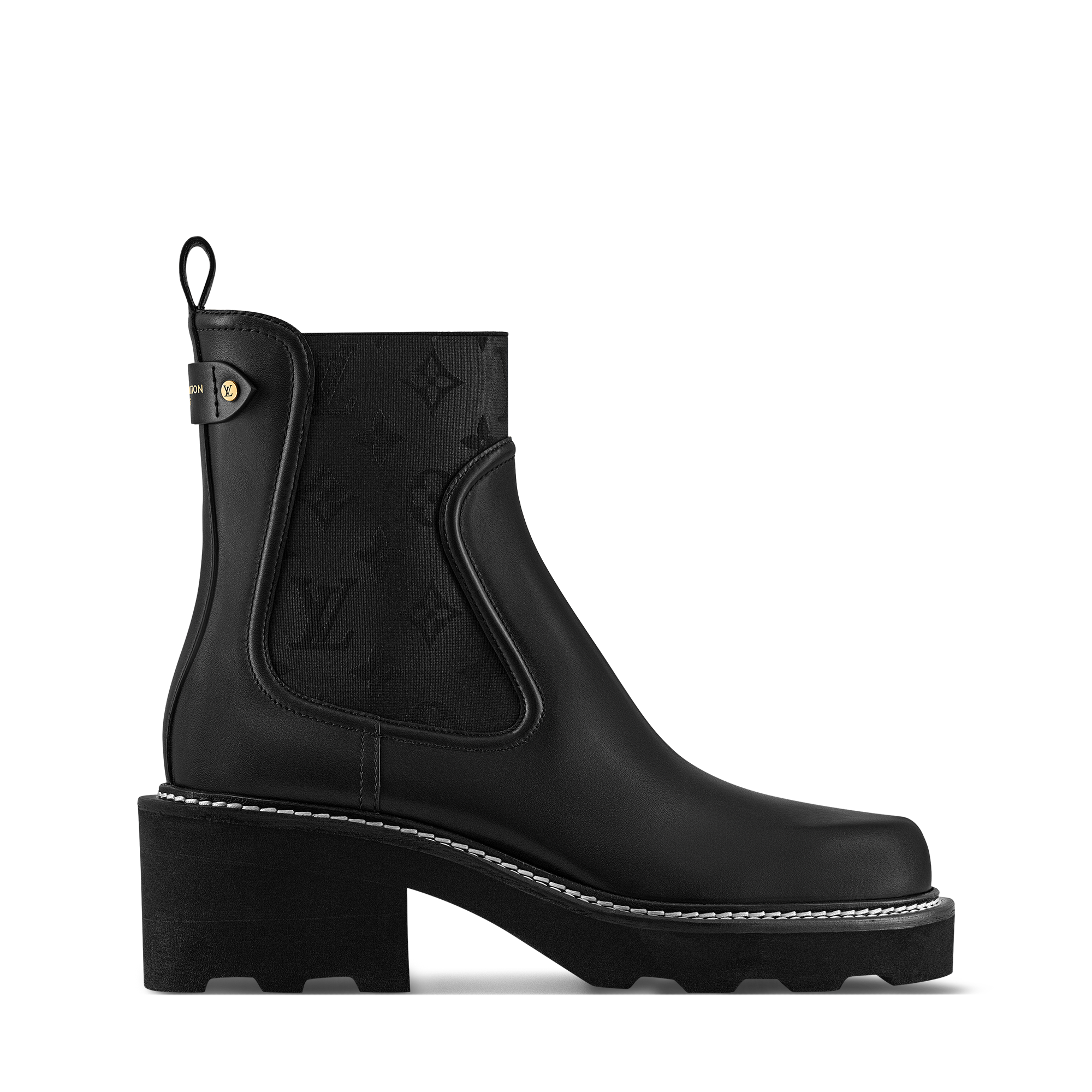  Sapatos Botas Ankle Boot LV Beaubourg | Louis Vuitton ® (Zoom no Produto)