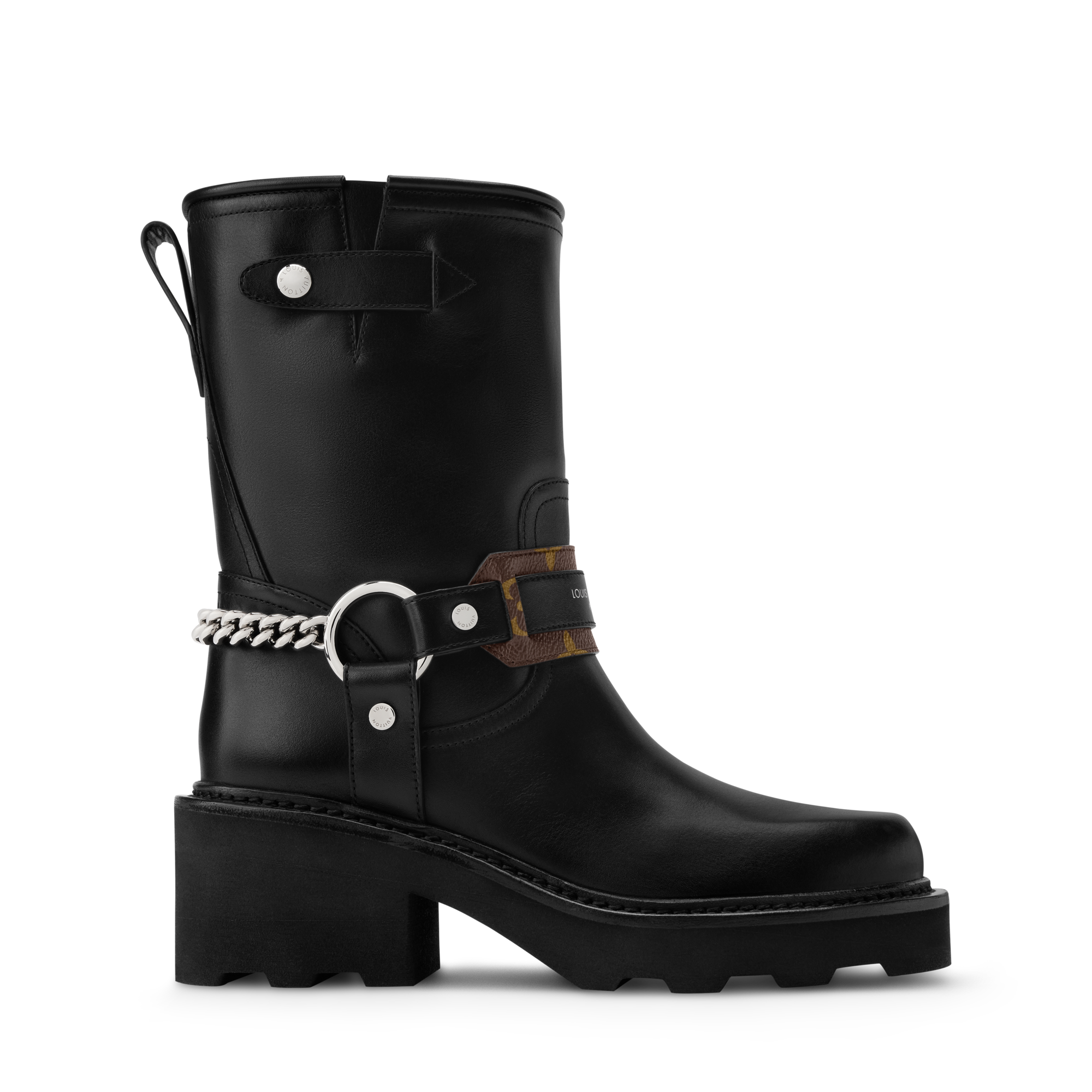  Sapatos Botas Ankle Boot LV Beaubourg | Louis Vuitton ® (Zoom no Produto)