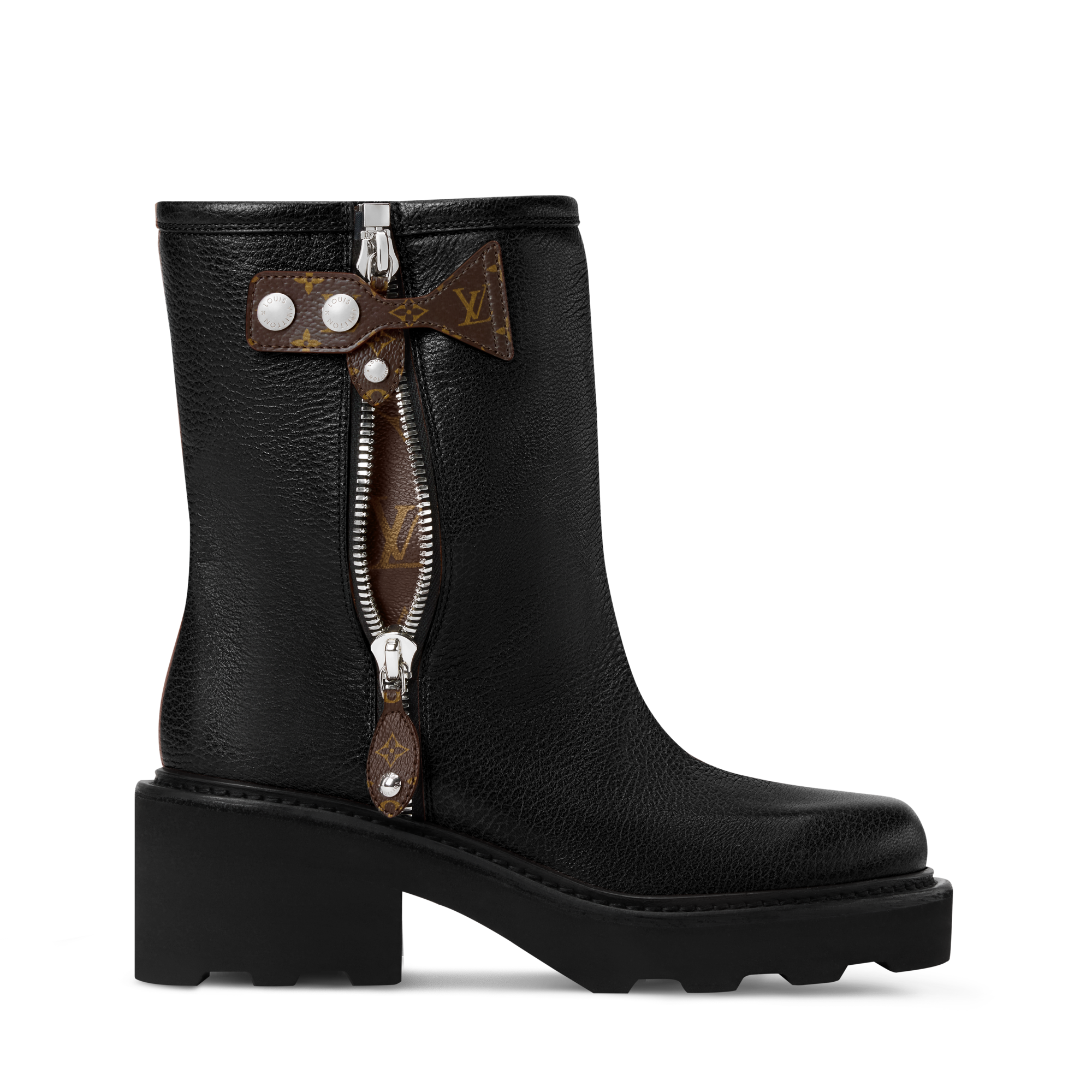  Sapatos Botas Ankle Boot LV Beaubourg | Louis Vuitton ® (Zoom no Produto)