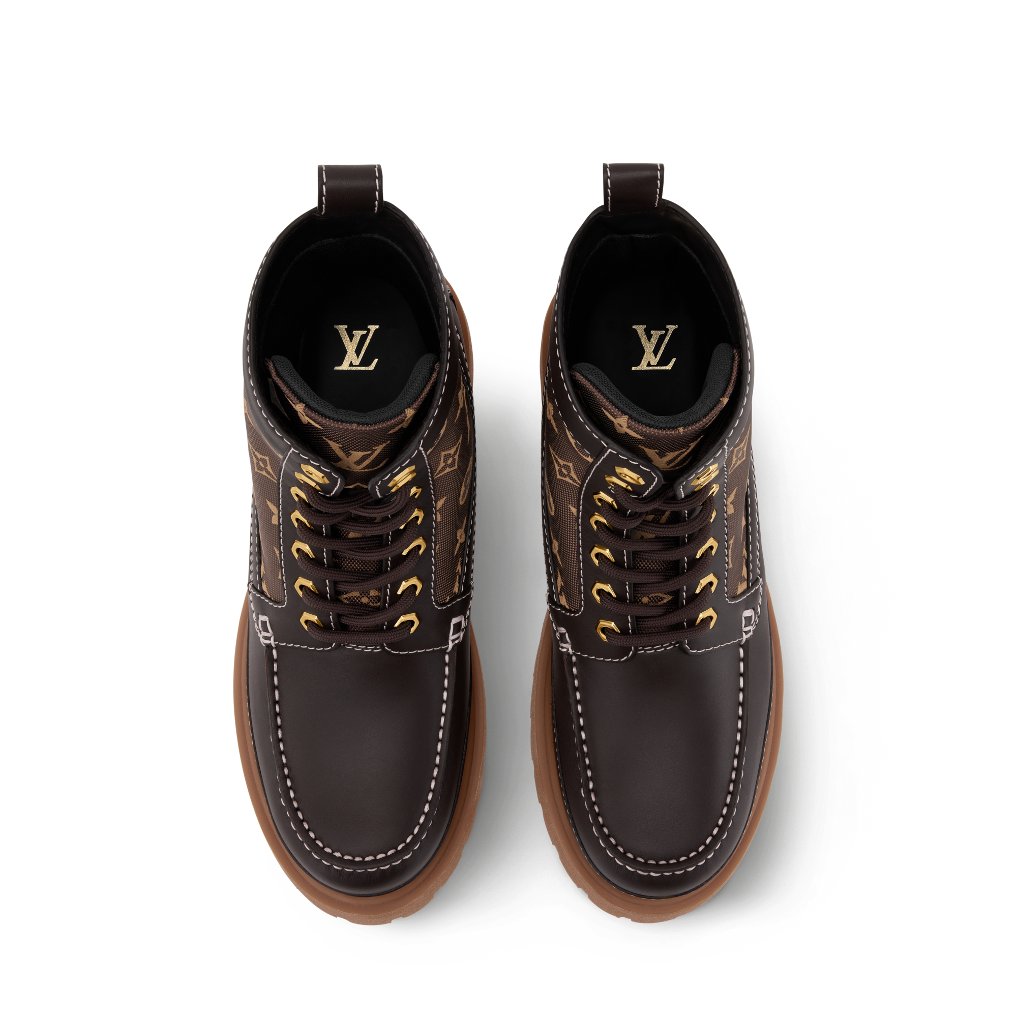  Sapatos Botas Ankle Boot LV Remix | Louis Vuitton ® (Zoom no Produto)