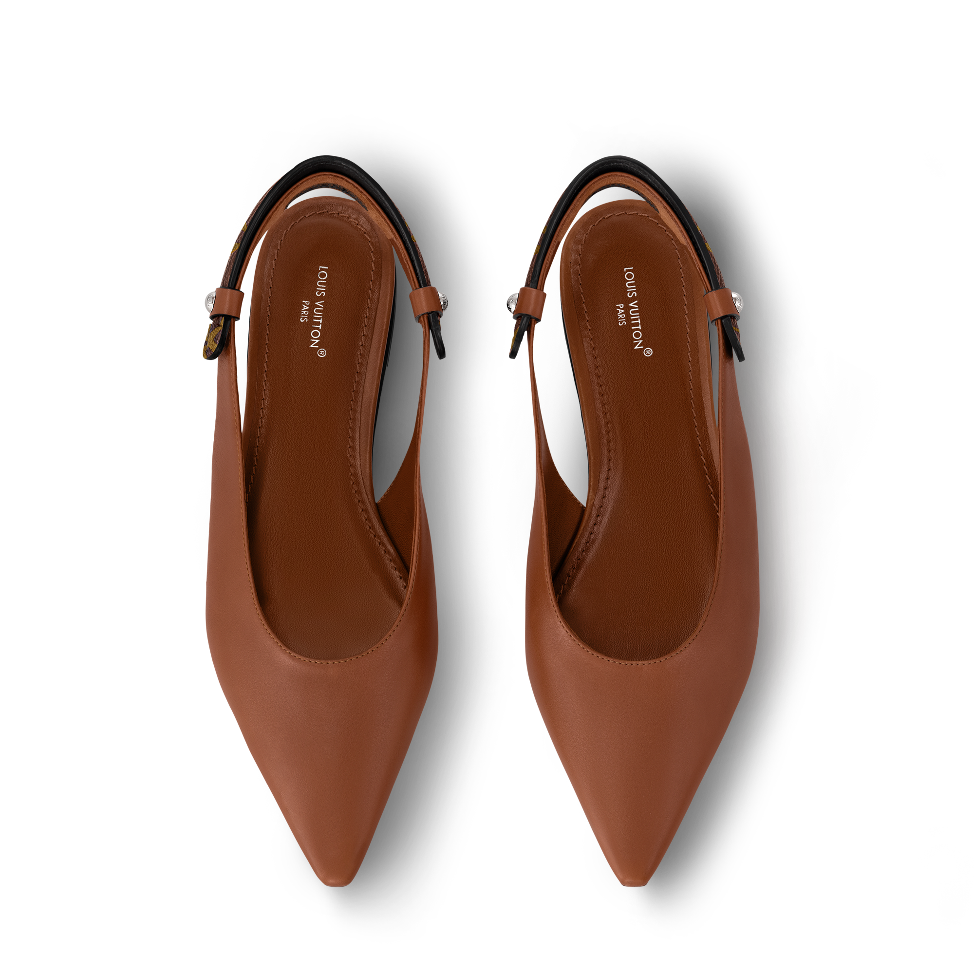  Sapatos Loafers e Ballerinas Ballerina Legacy com Tira Atrás | Louis Vuitton ® (Zoom no Produto)