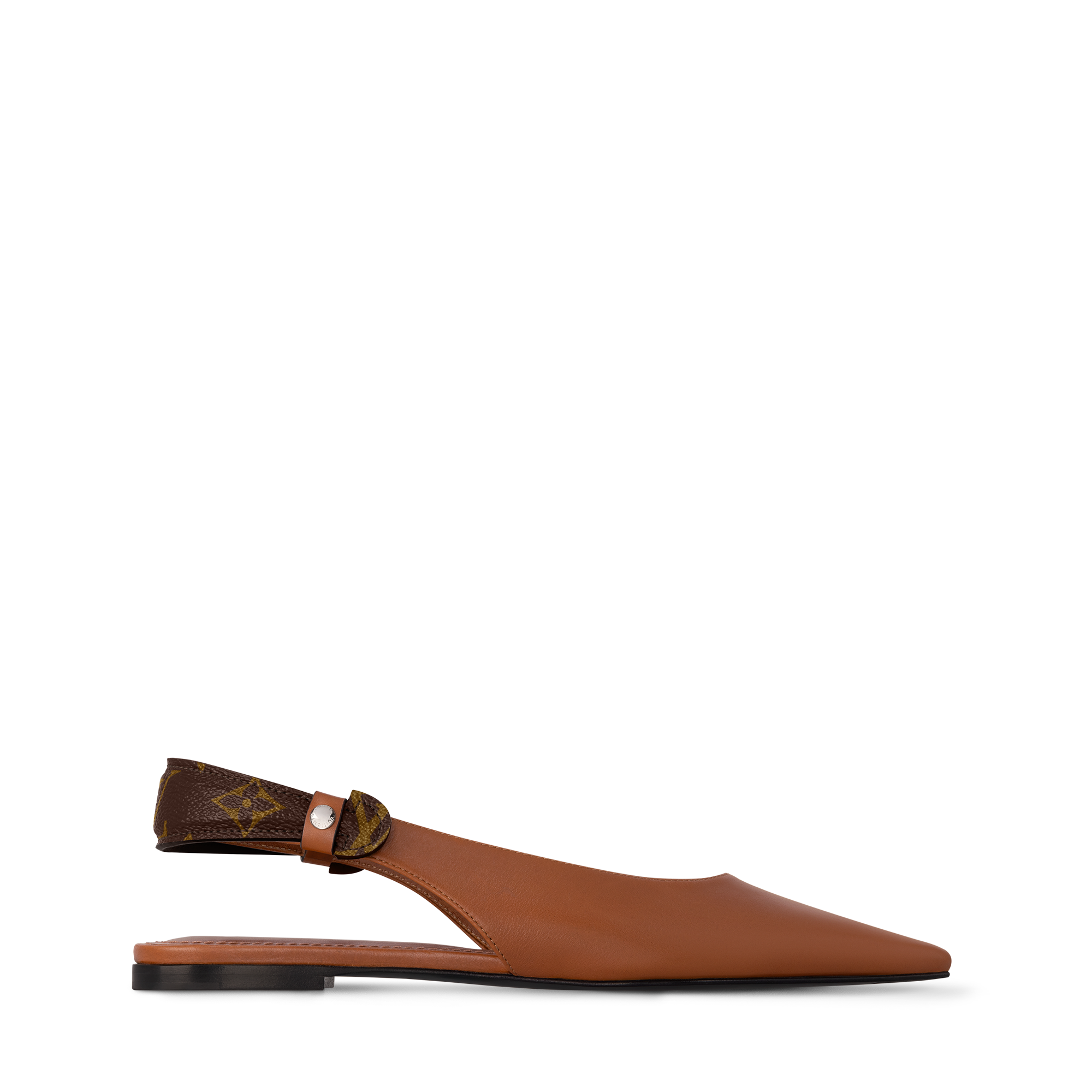  Sapatos Loafers e Ballerinas Ballerina Legacy com Tira Atrás | Louis Vuitton ® (Zoom no Produto)