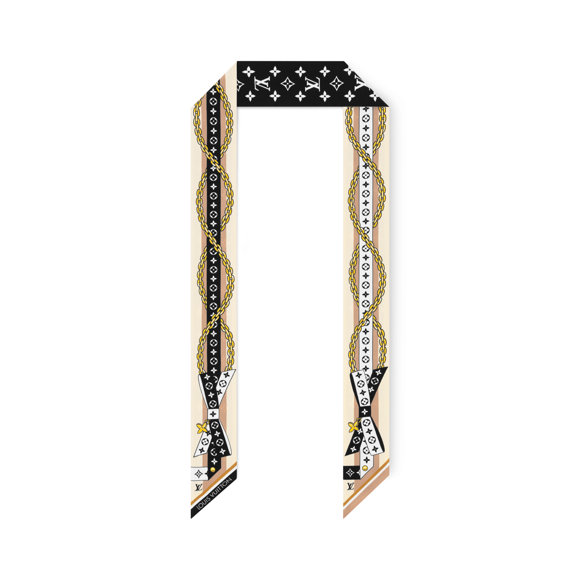 S00 Acessórios Lenços de Seda e Bandeaus Bandeau LV Bow BB | Louis Vuitton ® (Zoom no Produto)