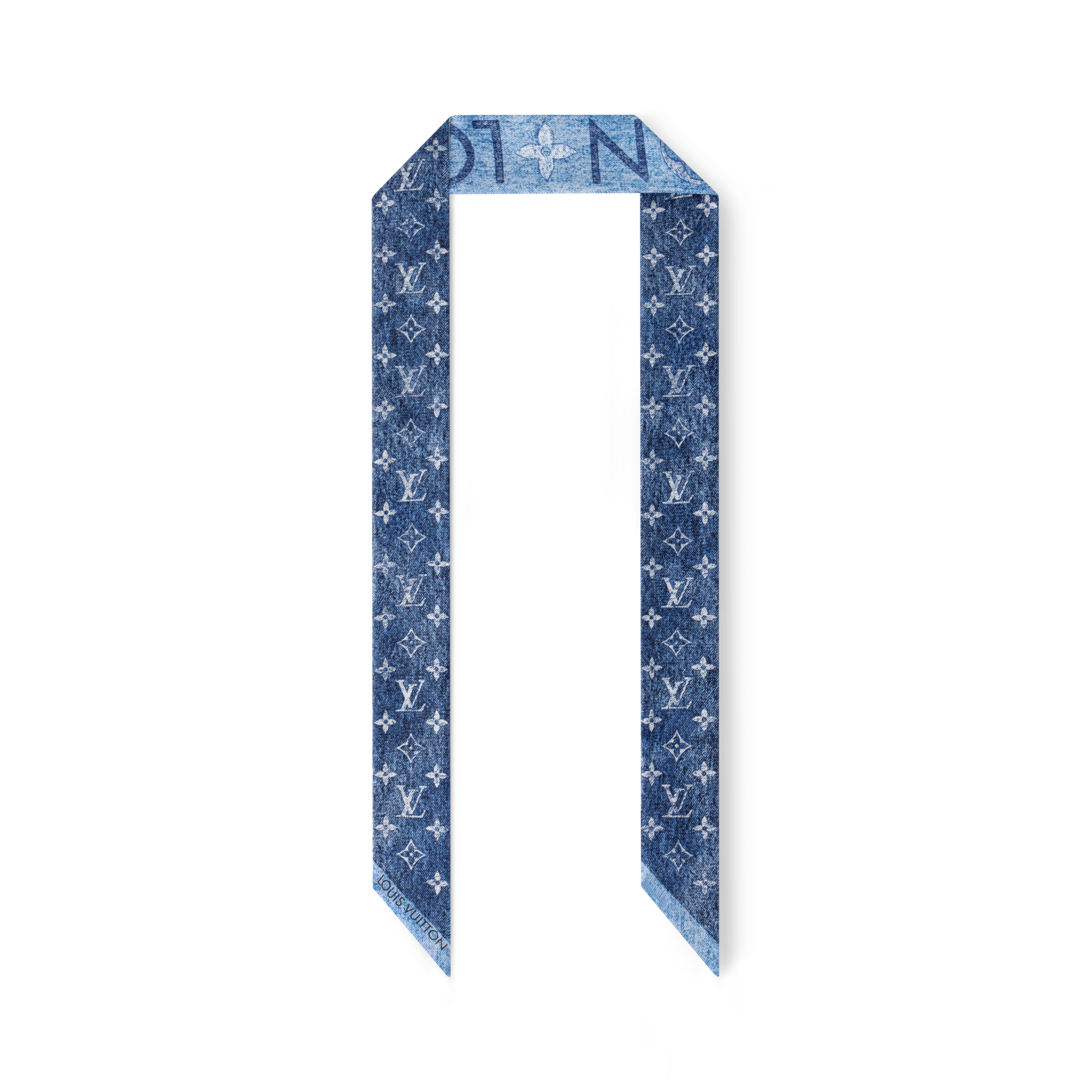 S00 Acessórios Lenços de Seda e Bandeaus Bandeau Monogram Infinity Denim BB | Louis Vuitton ® (Zoom no Produto)