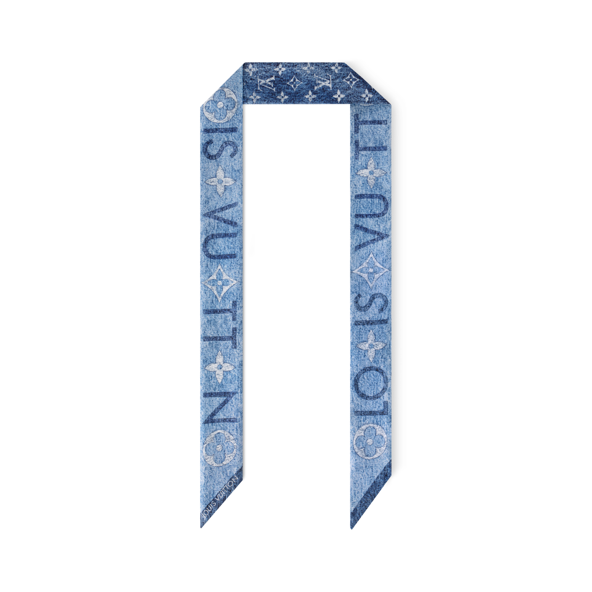 S00 Acessórios Lenços de Seda e Bandeaus Bandeau Monogram Infinity Denim BB | Louis Vuitton ® (Zoom no Produto)