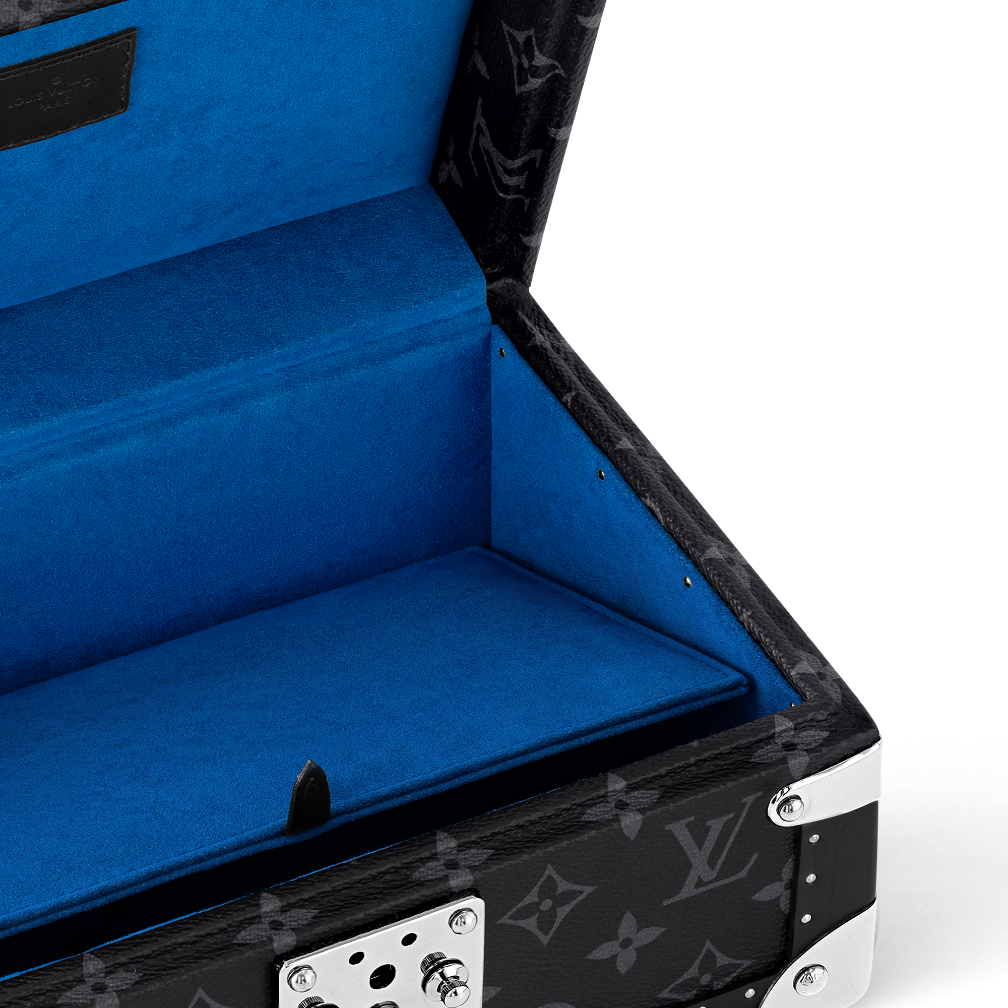 Monogram Eclipse Baús Cofres Baú Coffret Trésor 24 | Louis Vuitton ® (Zoom no Produto)