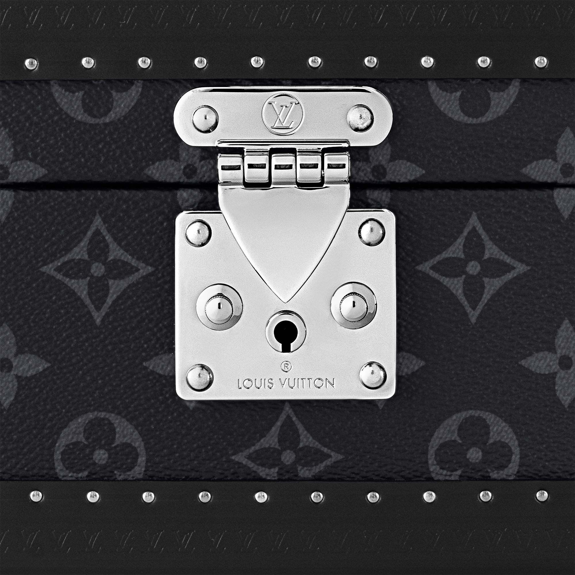 Monogram Eclipse Baús Cofres Baú Coffret Trésor 24 | Louis Vuitton ® (Zoom no Produto)