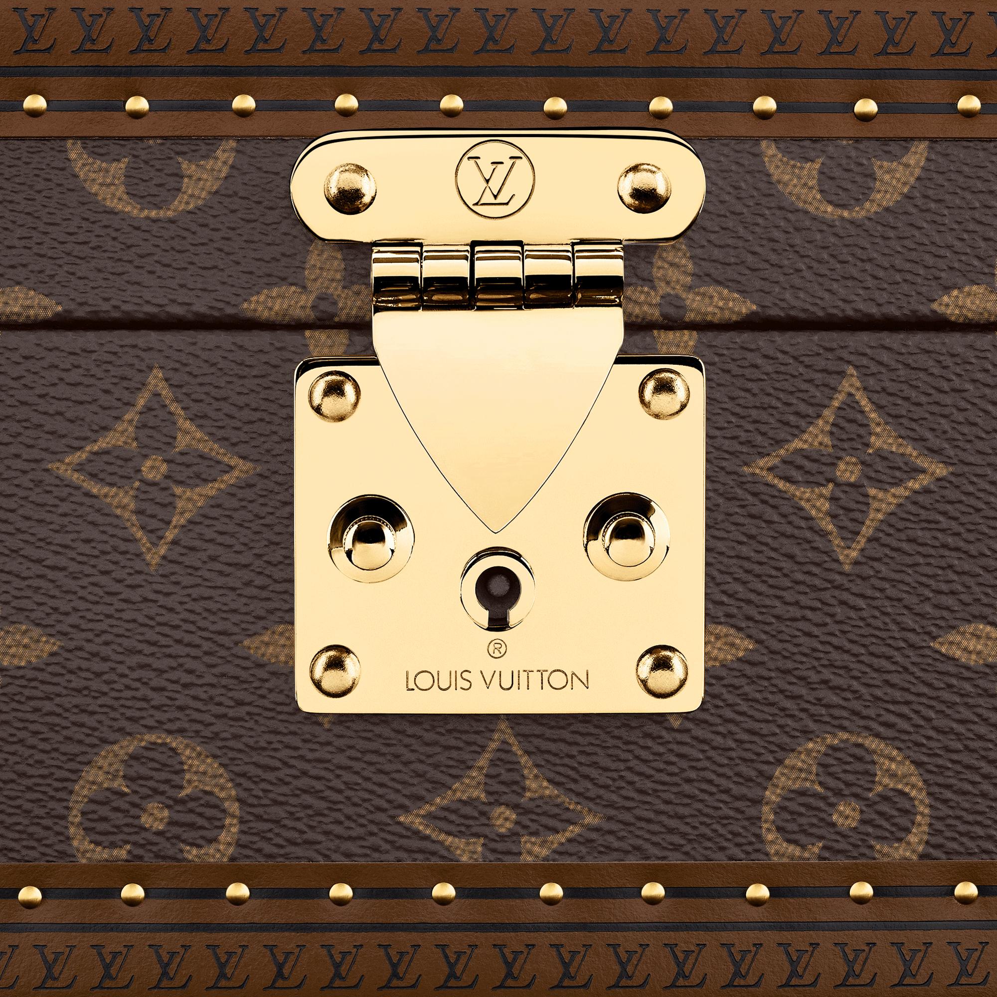 Monogram Viagem Malas Rígidas Baú Coffret Trésor 24 | Louis Vuitton ® (Zoom no Produto)