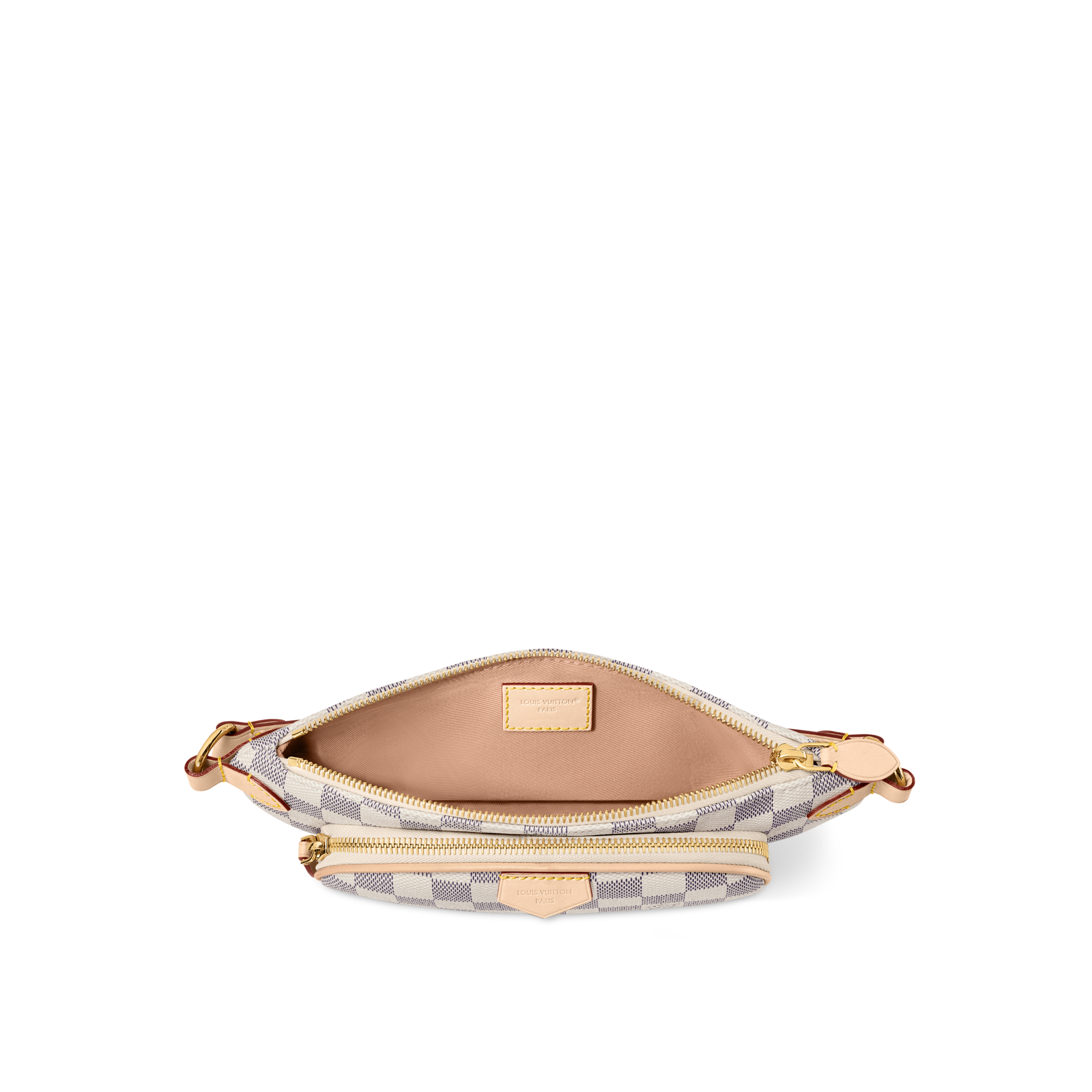 Damier Azur Canvas Carteiras Carteiras com Corrente & Micro Bolsas Belt Bag Keepit | Louis Vuitton ® (Zoom no Produto)