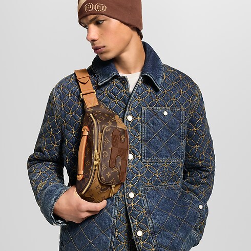 Other Monogram Canvas Bolsas Masculinas Lançamentos Belt Bag Rush Bumbag | Louis Vuitton ® (Zoom no Produto)
