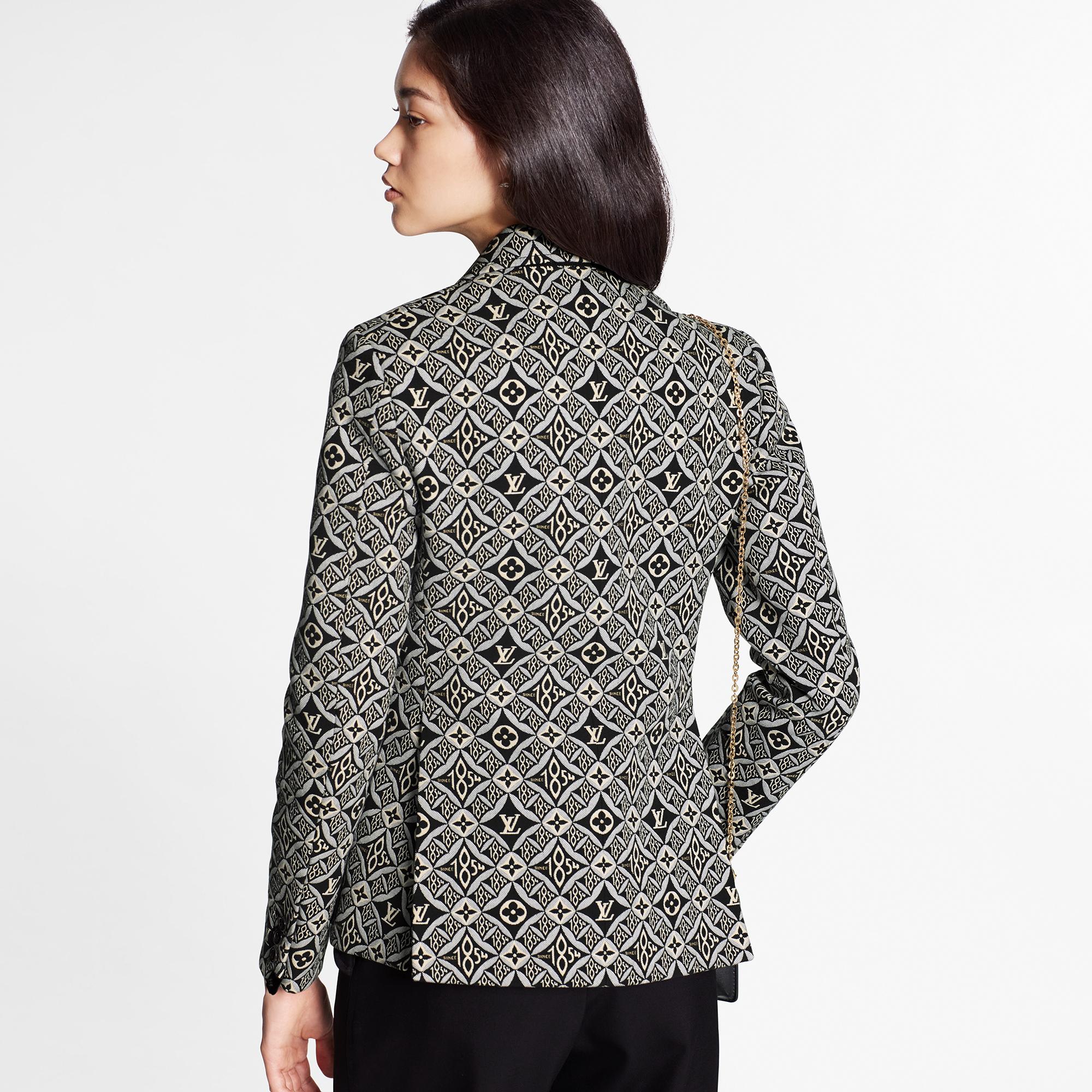  Discontinued Product Obs 3 Blazer Preppy de Corte Clássico Since 1854 | Louis Vuitton ® (Zoom no Produto)