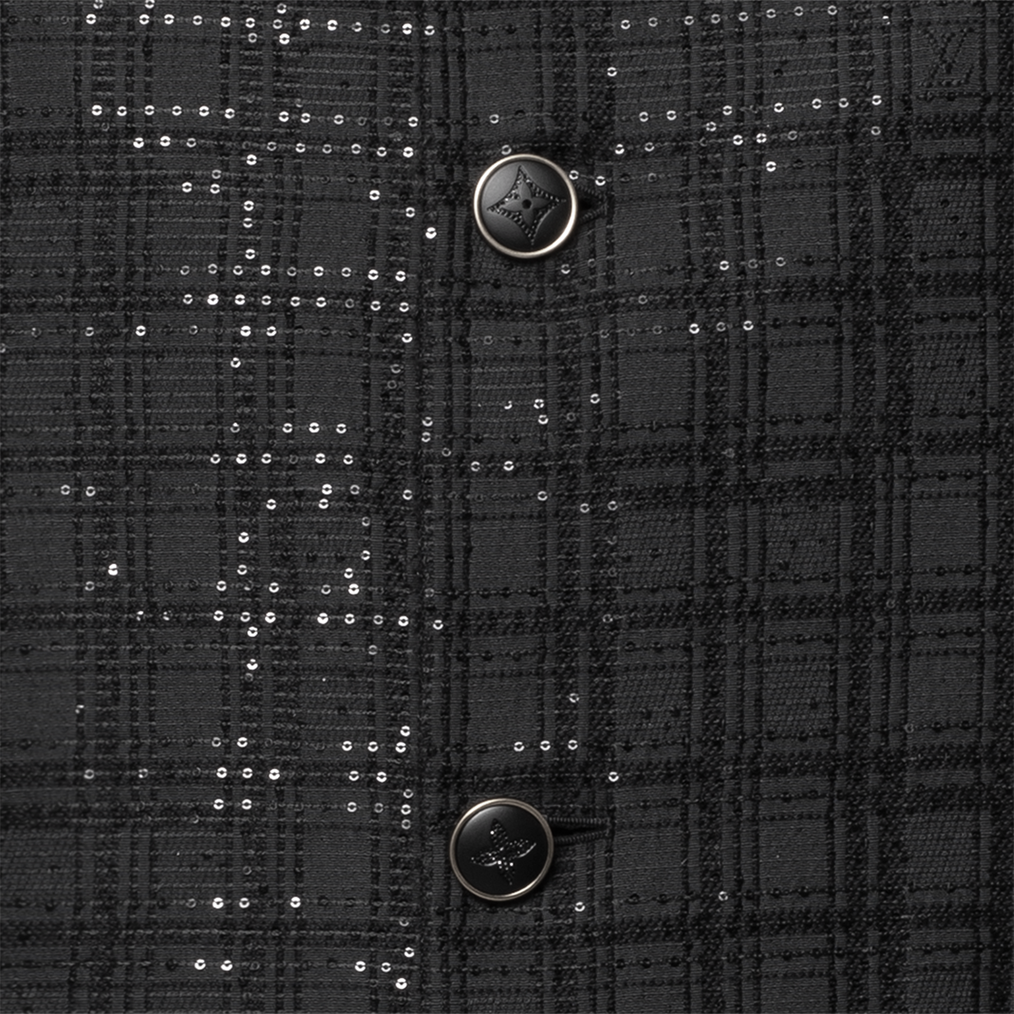  Ready-to-Wear Blazers e Jaquetas Blazer sem Gola Bordado em Paetês | Louis Vuitton ® (Zoom no Produto)