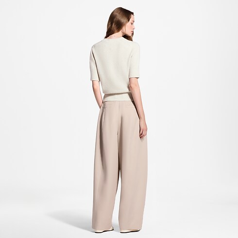 Ready-to-Wear Tricot Blusa de Malha com Assinatura em Cursiva | Louis Vuitton ® (Zoom no Produto)