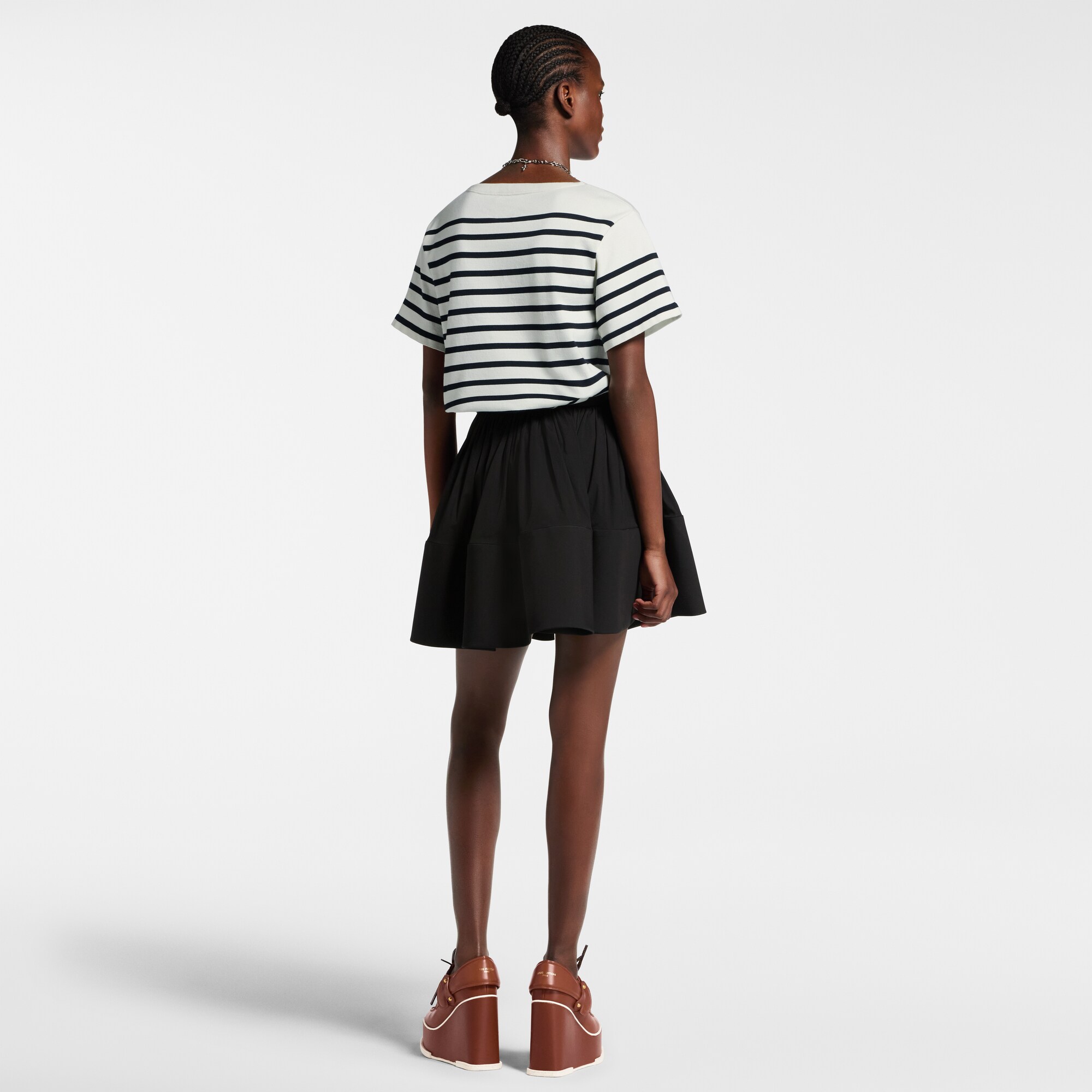  Ready-to-Wear Blusas Blusa de Malha Listrada com Assinatura | Louis Vuitton ® (Zoom no Produto)