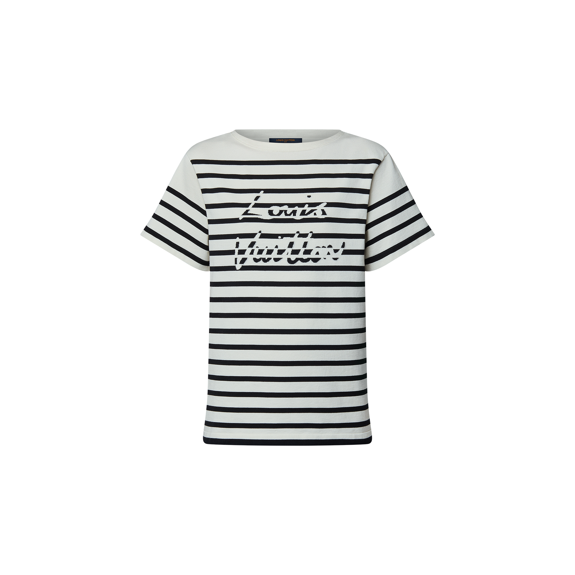  Ready-to-Wear Blusas Blusa de Malha Listrada com Assinatura | Louis Vuitton ® (Zoom no Produto)