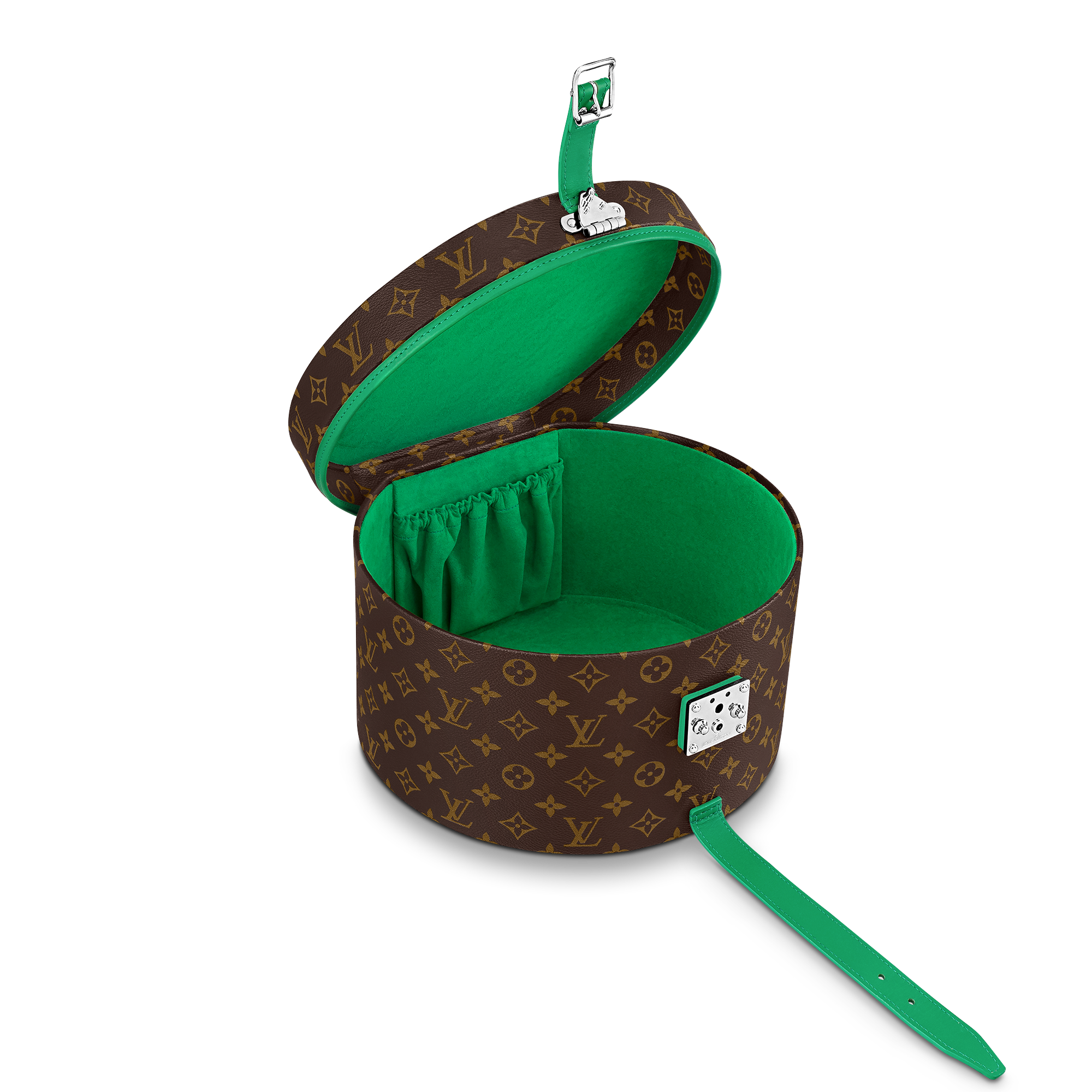 Monogram Macassar Baús e Caixas Caixas Rígidas Boîte Chapeau 30 Macassar Vert | Louis Vuitton ® (Zoom no Produto)
