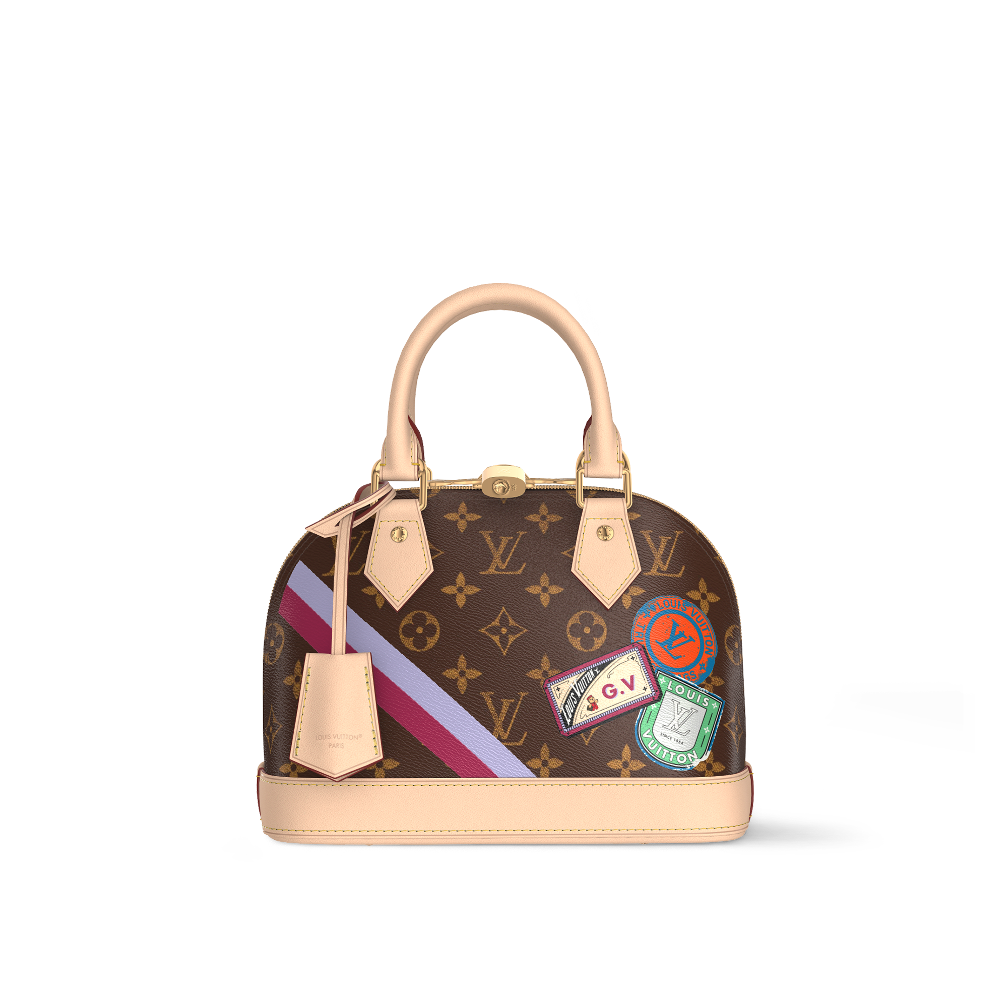 Monogram Personalização Bolsas e Carteiras Bolsa Alma BB Mon Monogram | Louis Vuitton ® (Zoom no Produto)