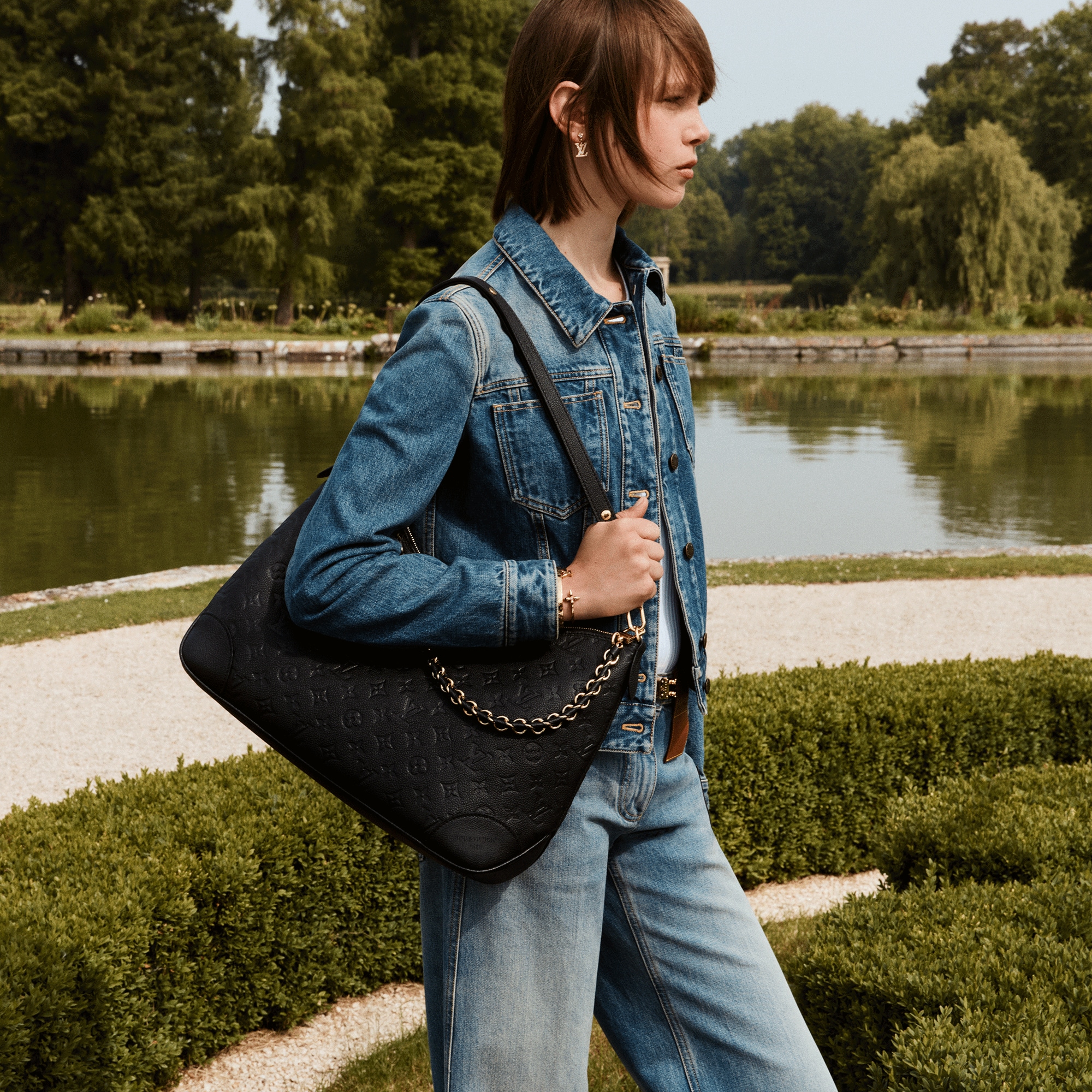 Couro Monogram Empreinte Bolsas Todas as Bolsas Bolsa Boulogne GM | Louis Vuitton ® (Zoom no Produto)