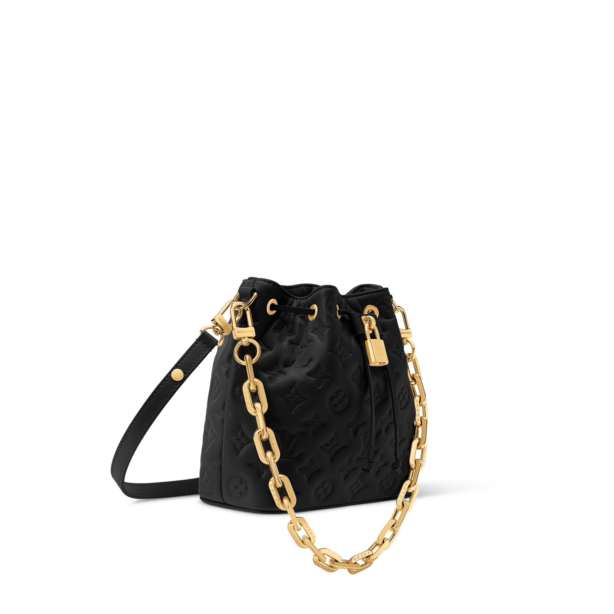Coussin Bolsas Femininas Ícones LV Bolsa Bucket Coussin | Louis Vuitton ® (Zoom no Produto)
