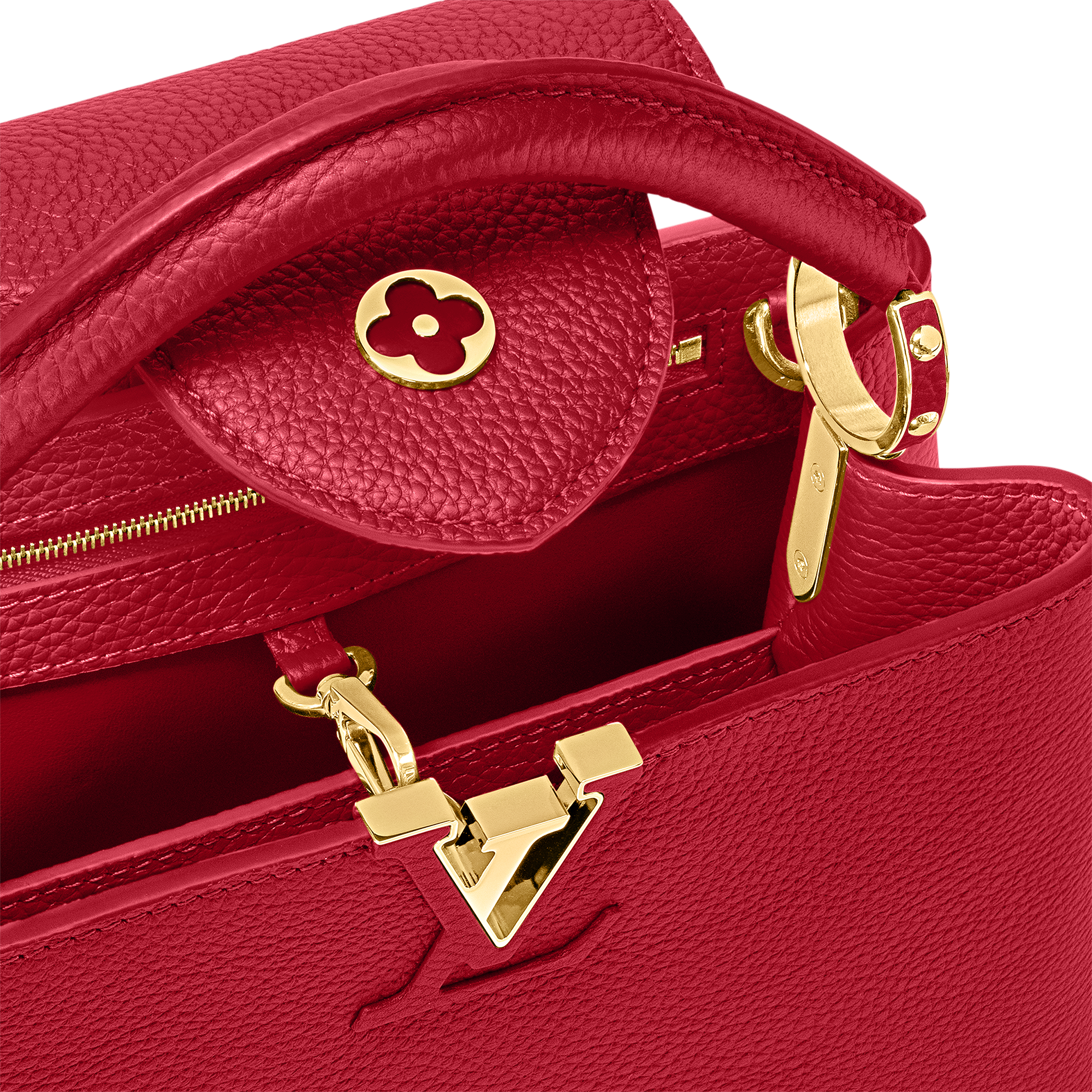 Taurillon Bolsas Capucines Bolsa Capucines BB | Louis Vuitton ® (Zoom no Produto)