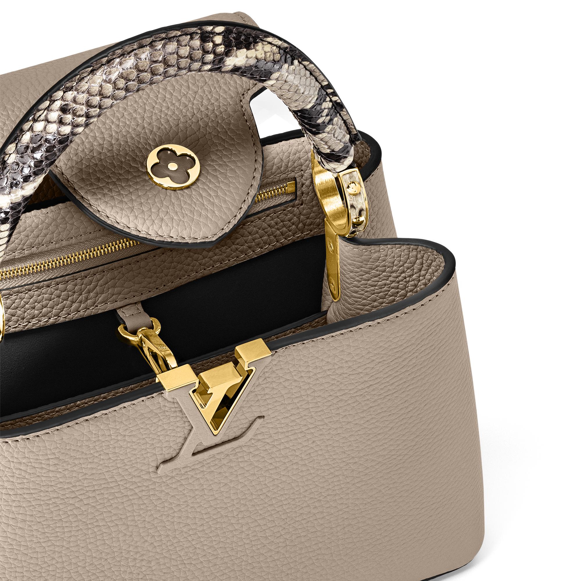 Píton Bolsas Todas as Coleções Bolsa Capucines BB | Louis Vuitton ® (Zoom no Produto)