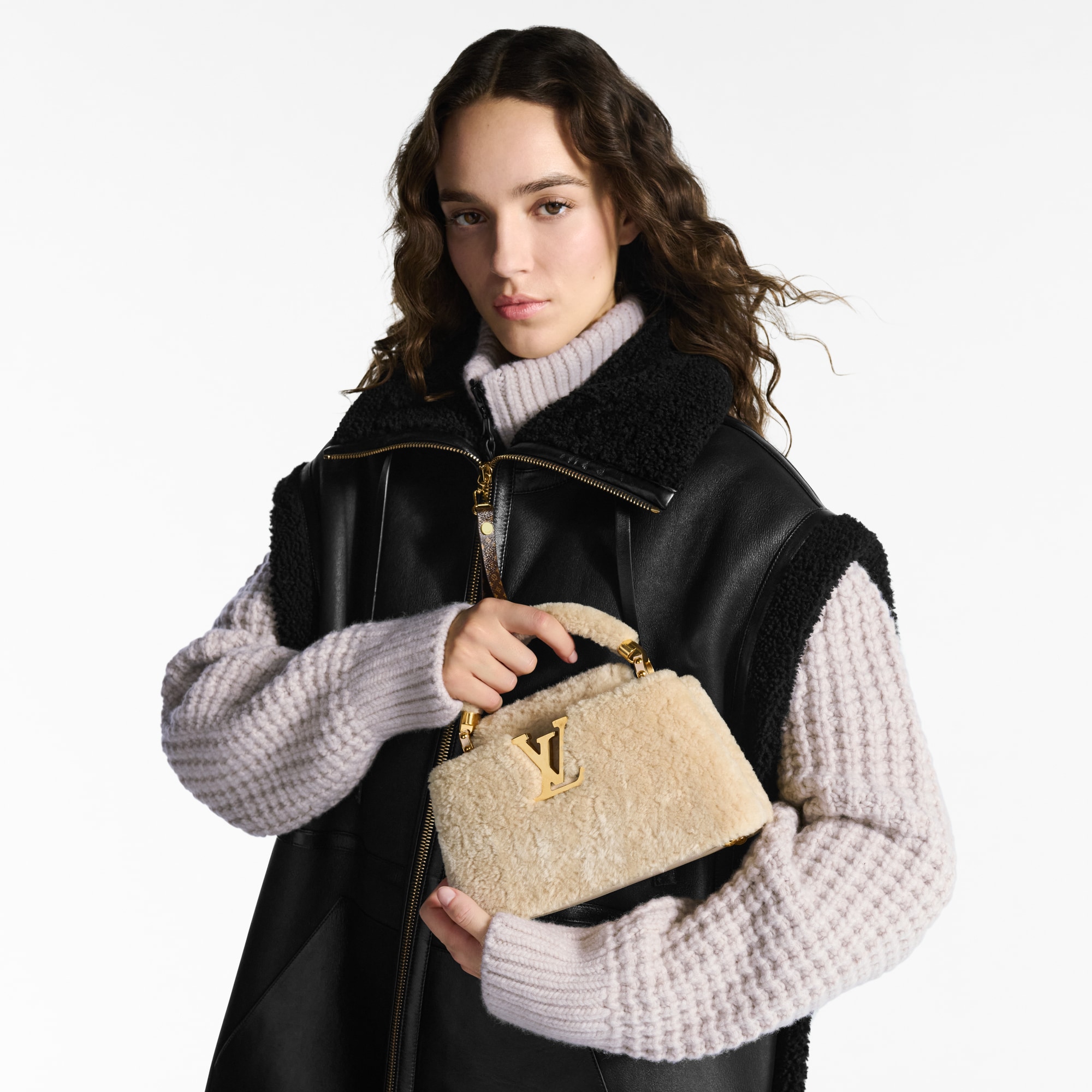 Capucines Bolsas Capucines Bolsa Capucines East-West Mini | Louis Vuitton ® (Zoom no Produto)