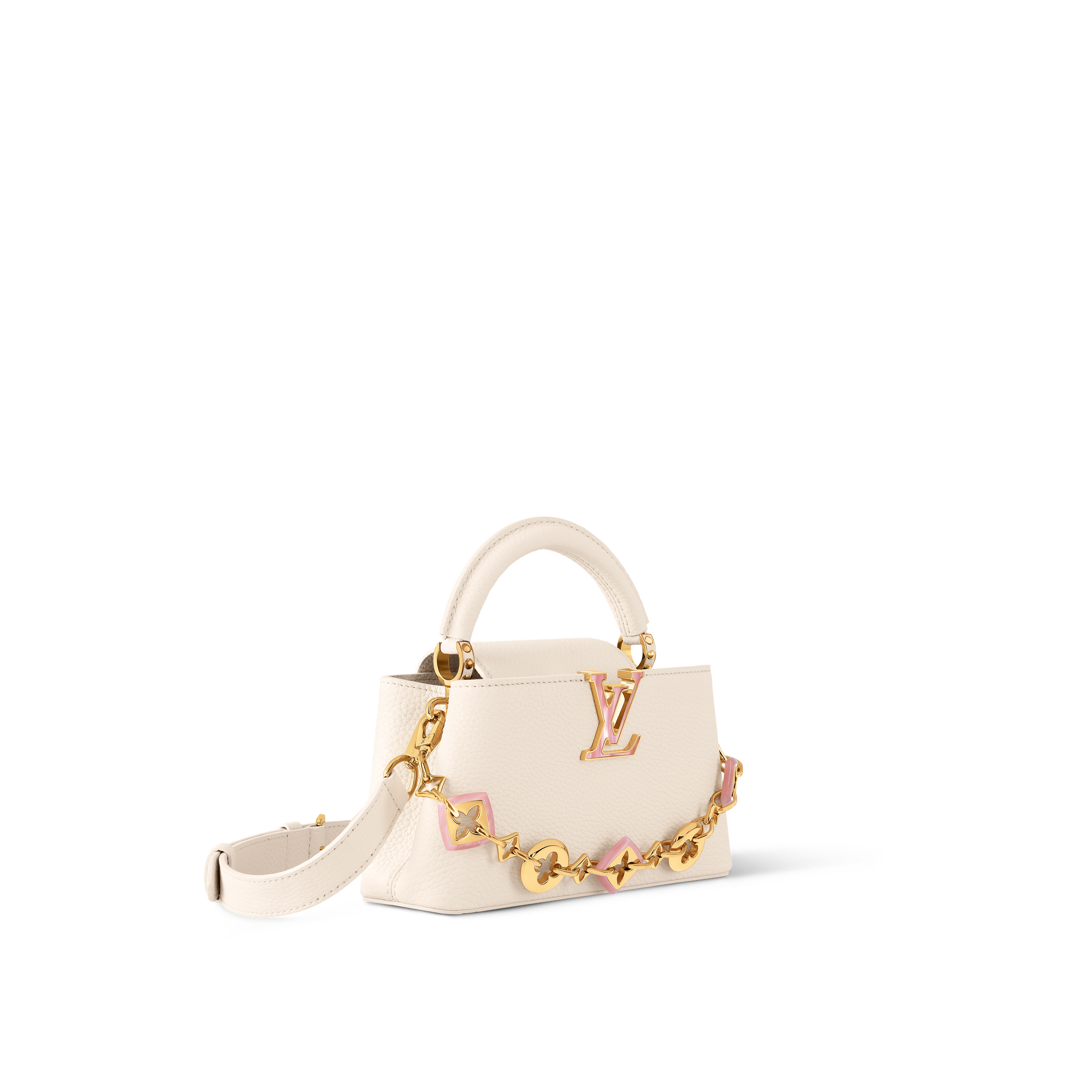 Capucines Bolsas Capucines Bolsa Capucines East-West Mini | Louis Vuitton ® (Zoom no Produto)