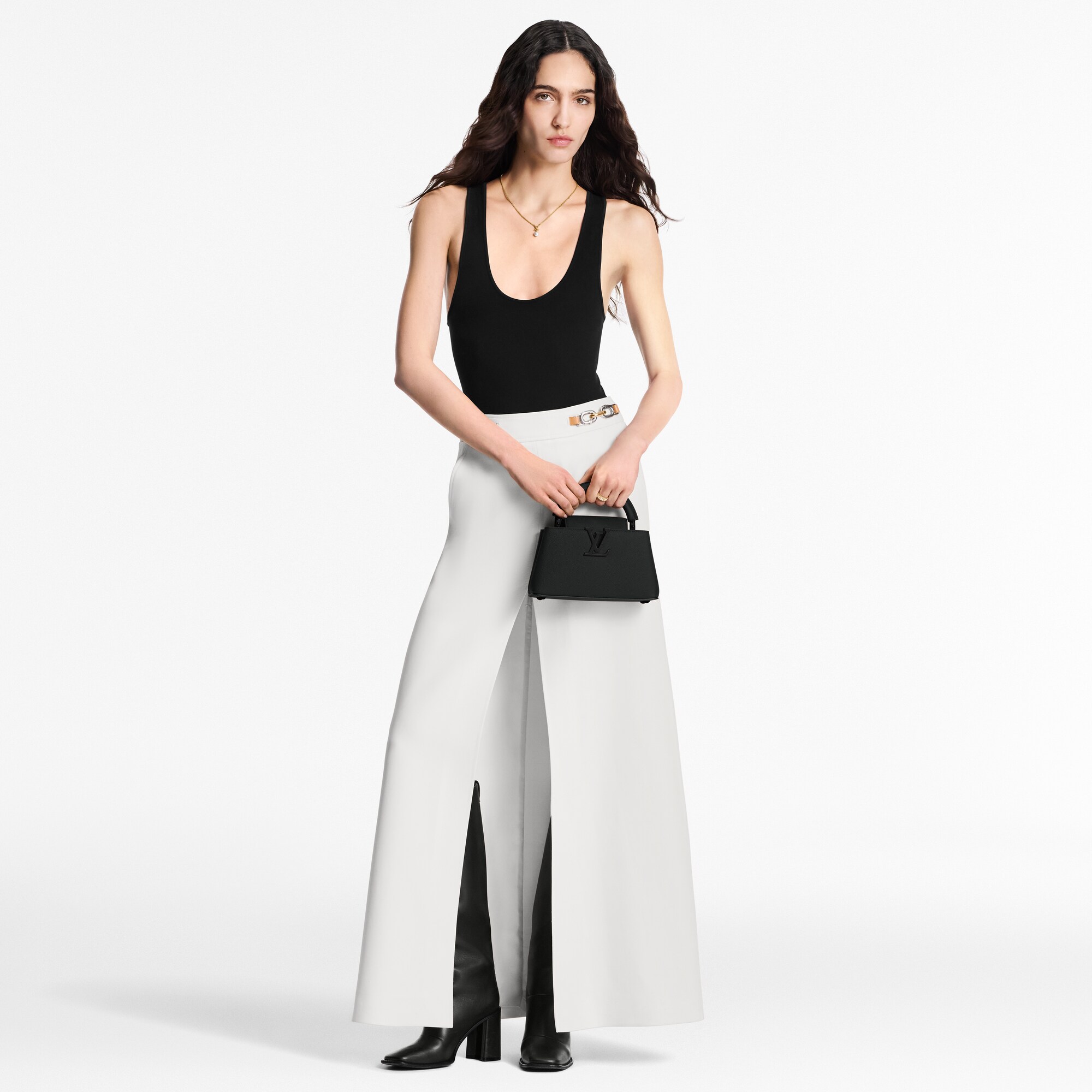 Capucines Bolsas Capucines Bolsa Capucines East-West Mini | Louis Vuitton ® (Zoom no Produto)