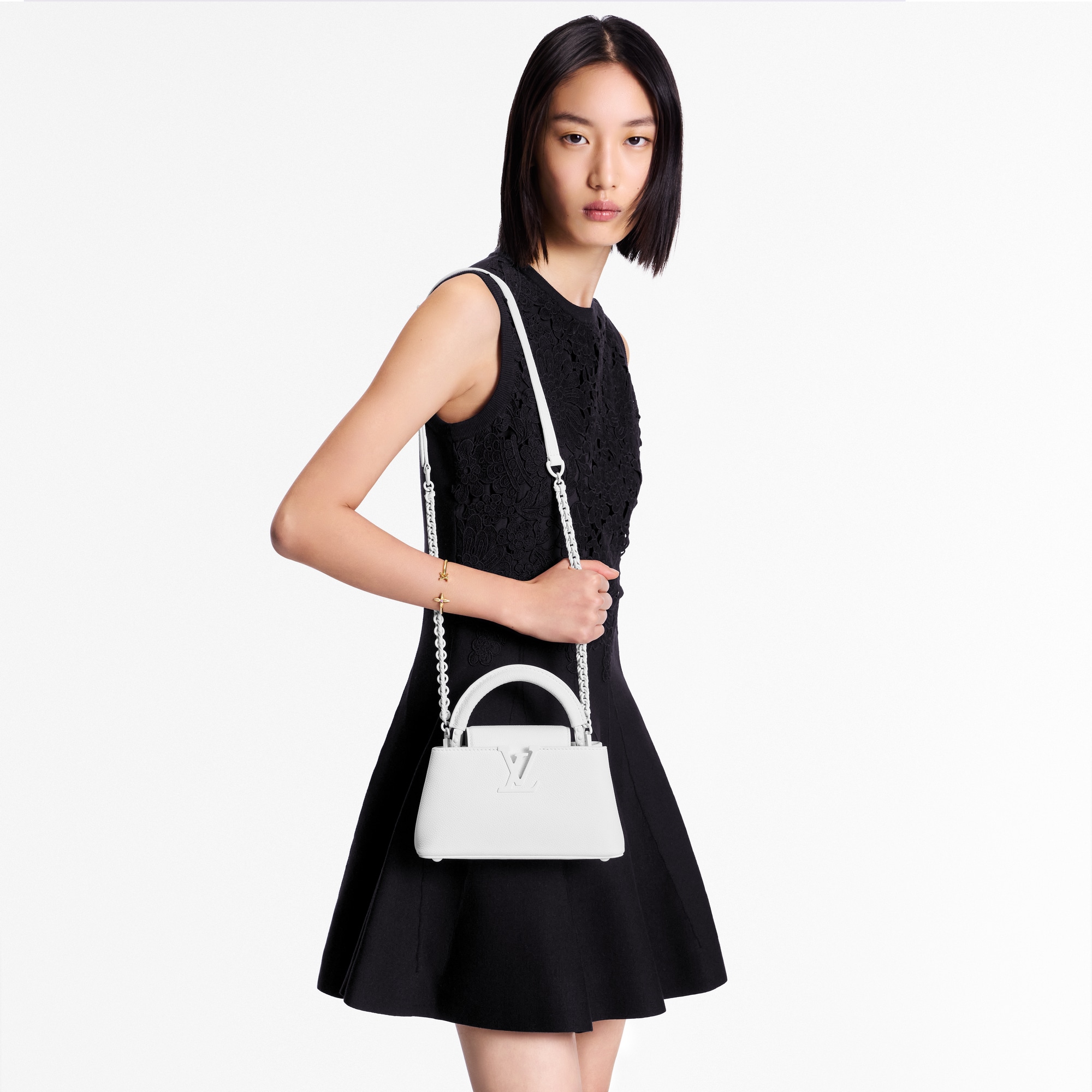 Capucines Bolsas Capucines Bolsa Capucines East-West Mini | Louis Vuitton ® (Zoom no Produto)