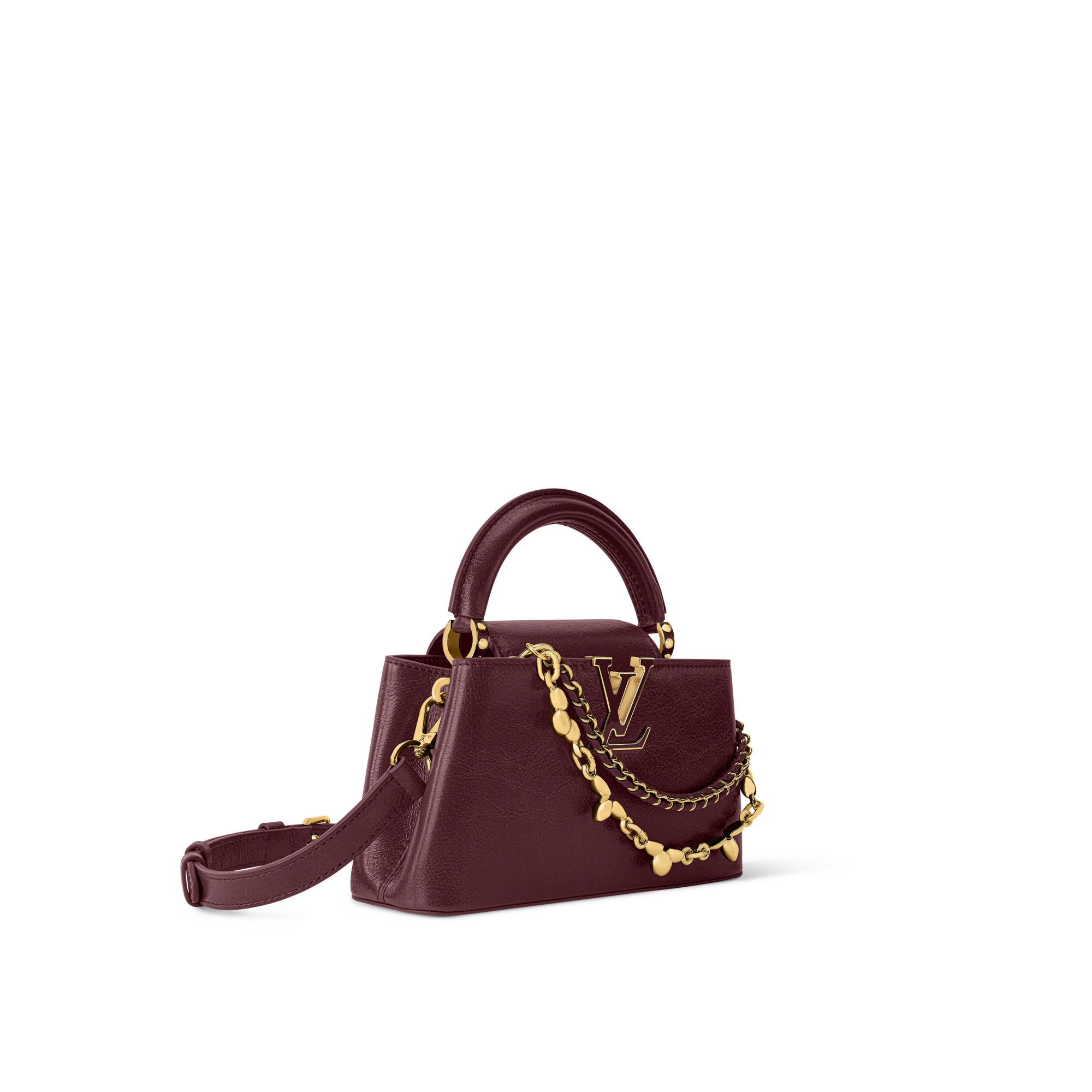 Capucines Bolsas Capucines Bolsa Capucines East-West Mini | Louis Vuitton ® (Zoom no Produto)
