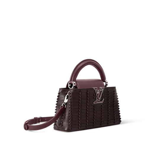 Bolsa Capucines East-West Mini – Vista Lateral