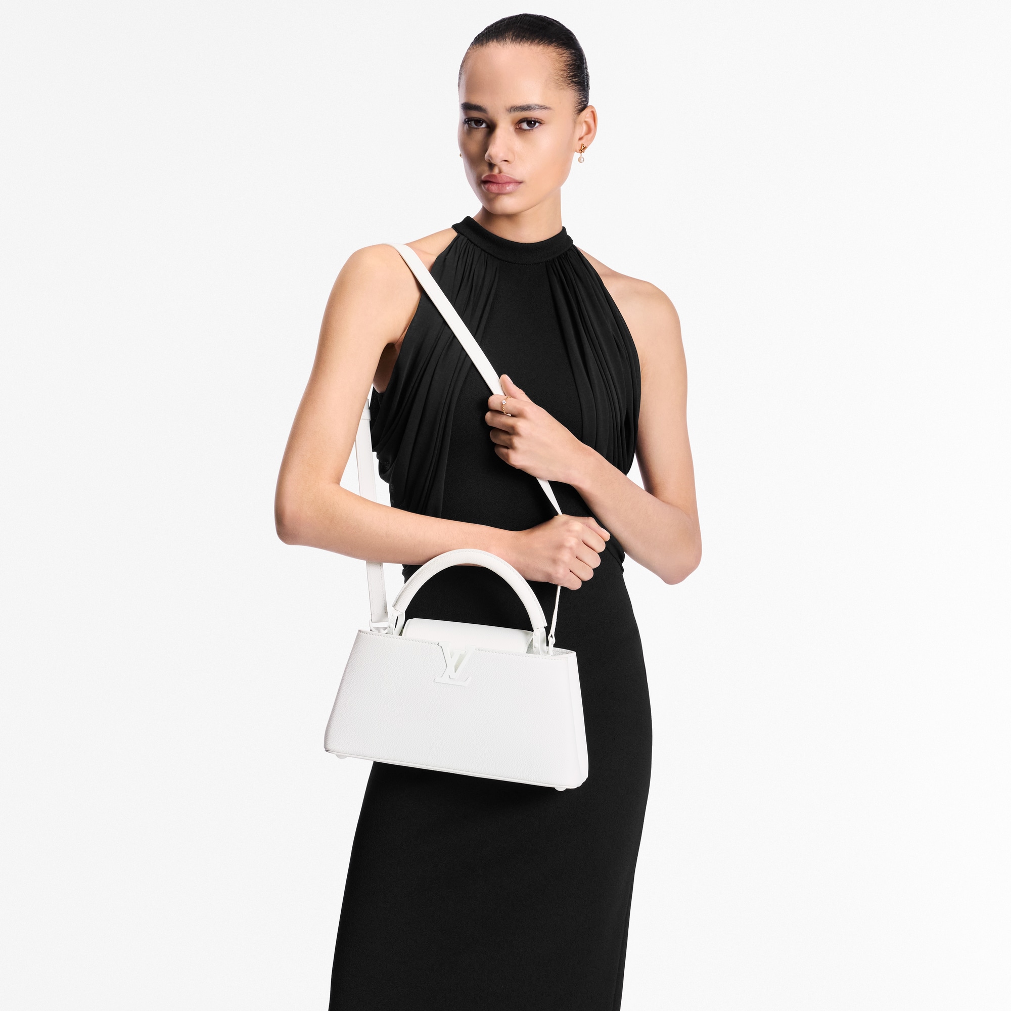 Capucines Bolsas Capucines Bolsa Capucines East-West MM | Louis Vuitton ® (Zoom no Produto)