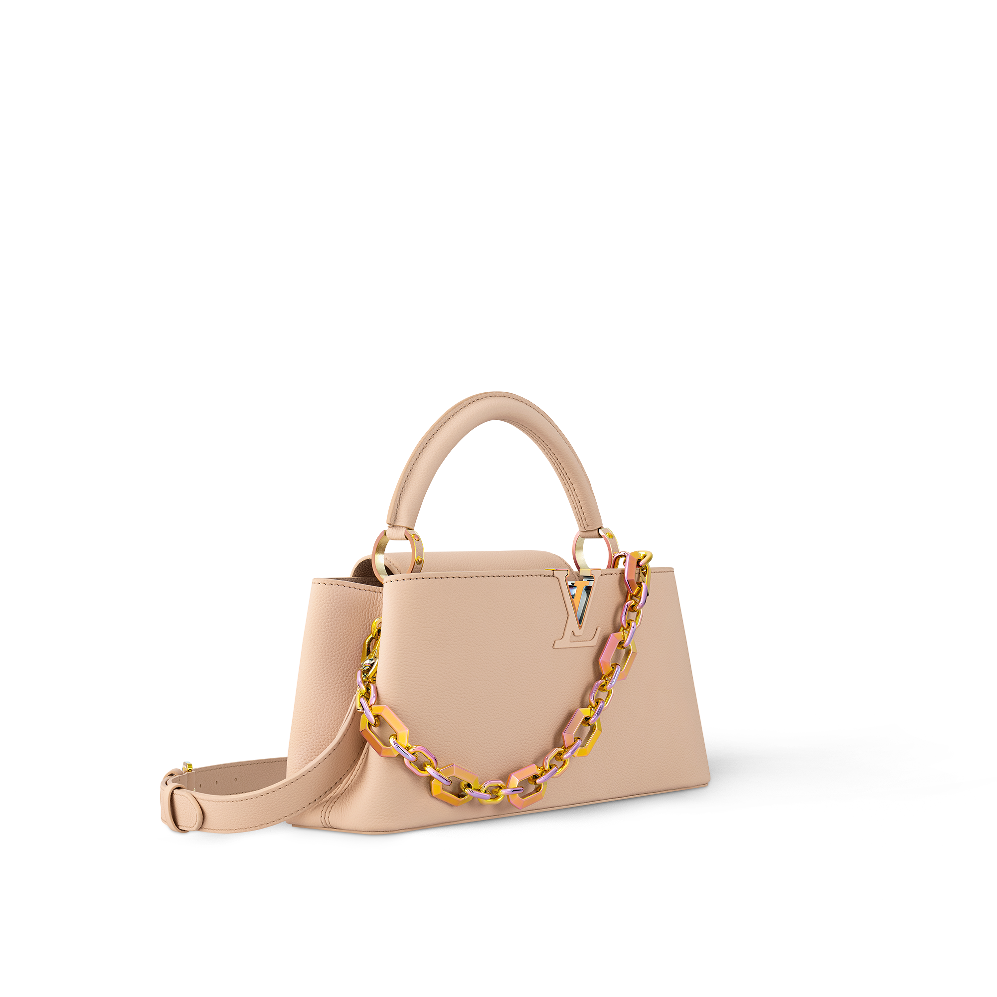 Capucines Bolsas Capucines Bolsa Capucines East-West MM | Louis Vuitton ® (Zoom no Produto)