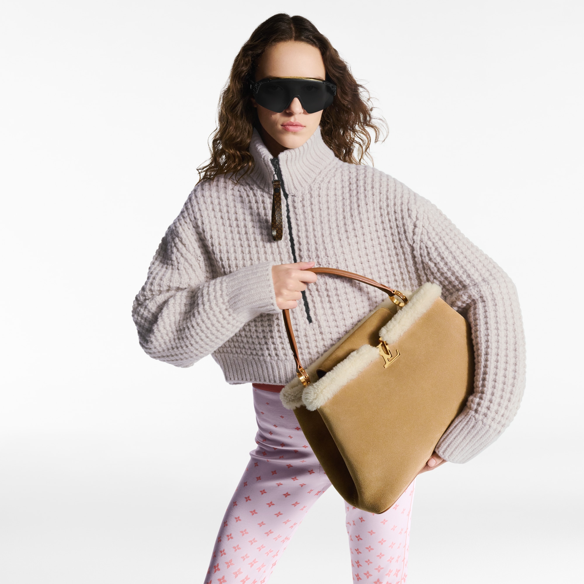 Capucines Bolsas Capucines Bolsa Capucines GM Souple | Louis Vuitton ® (Zoom no Produto)