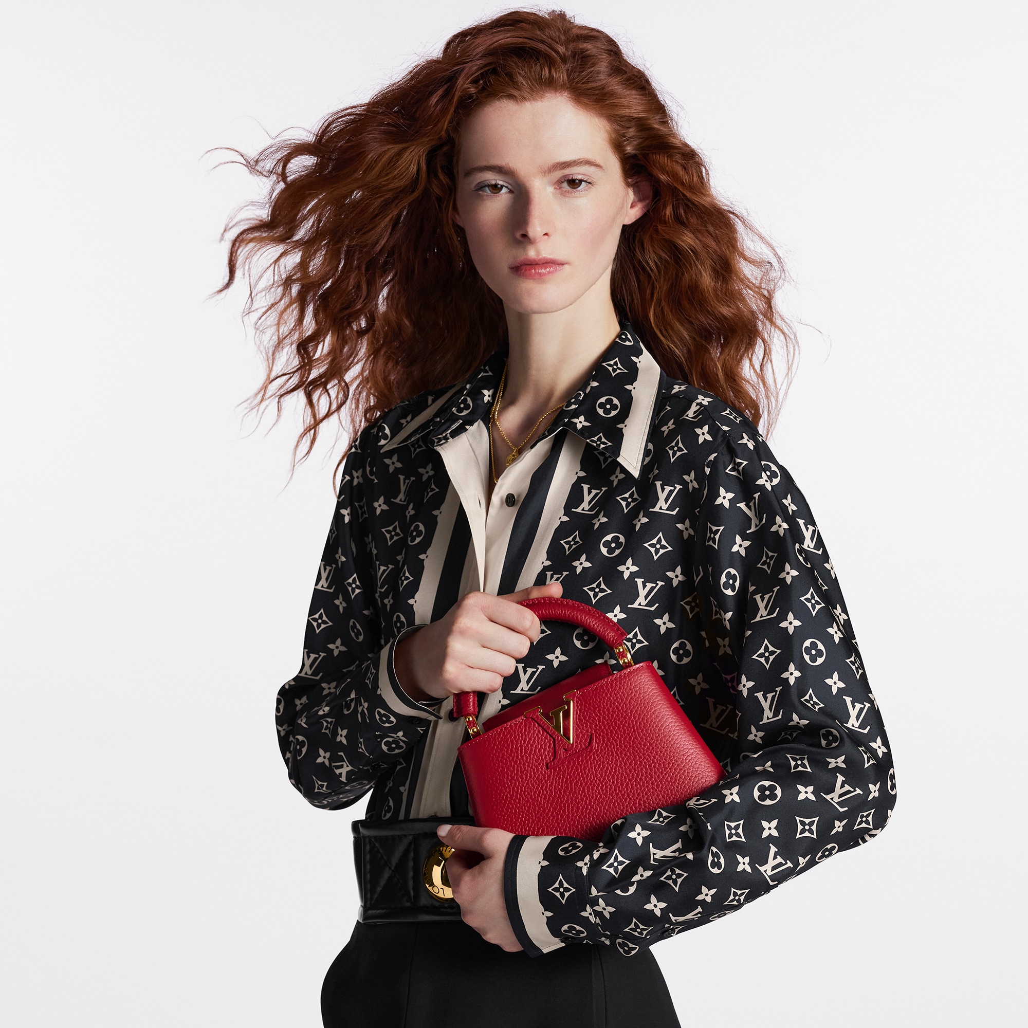 Capucines Bolsas Todas as Coleções Bolsa Capucines Mini | Louis Vuitton ® (Zoom no Produto)