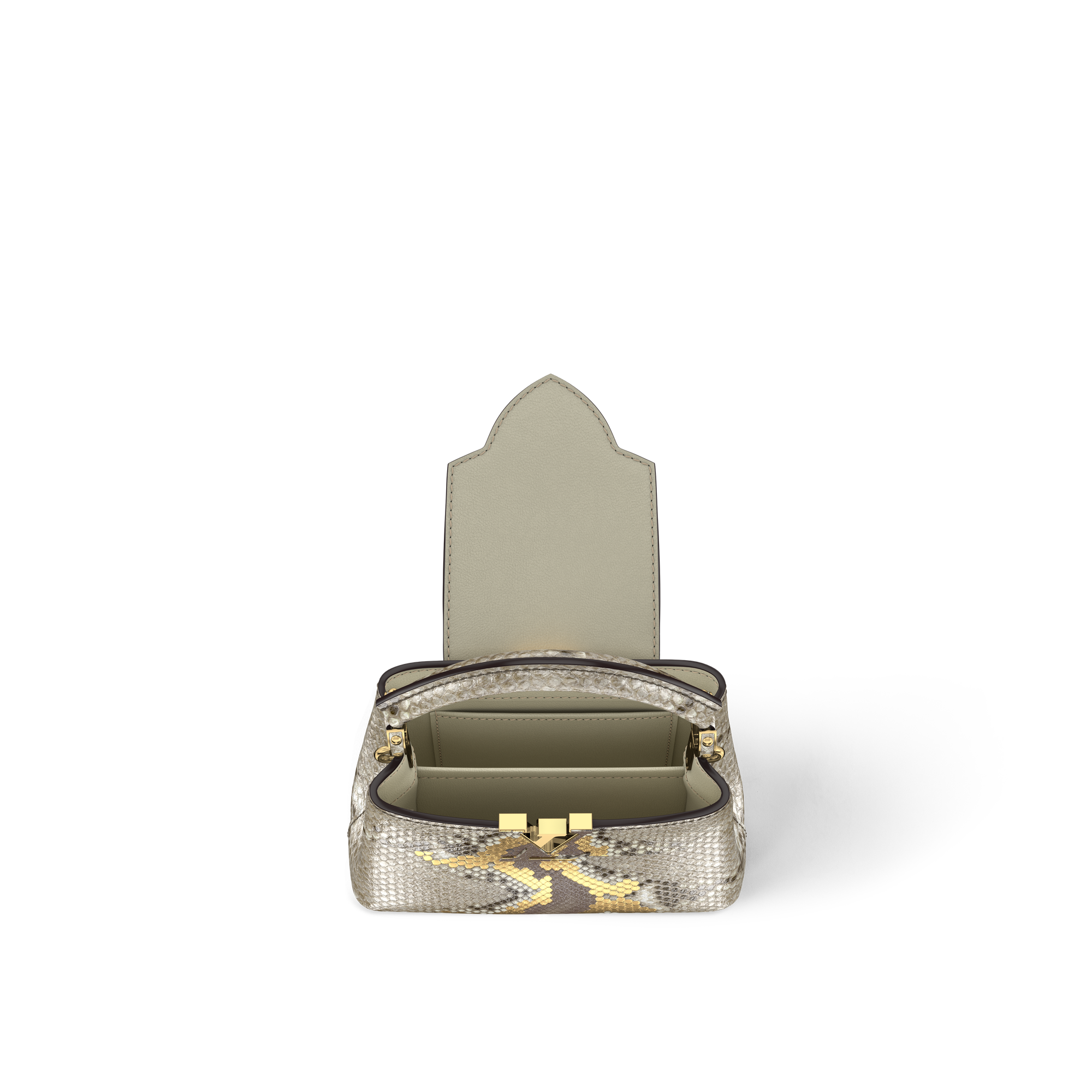 Python Bolsas Capucines Bolsa Capucines Mini | Louis Vuitton ® (Zoom no Produto)