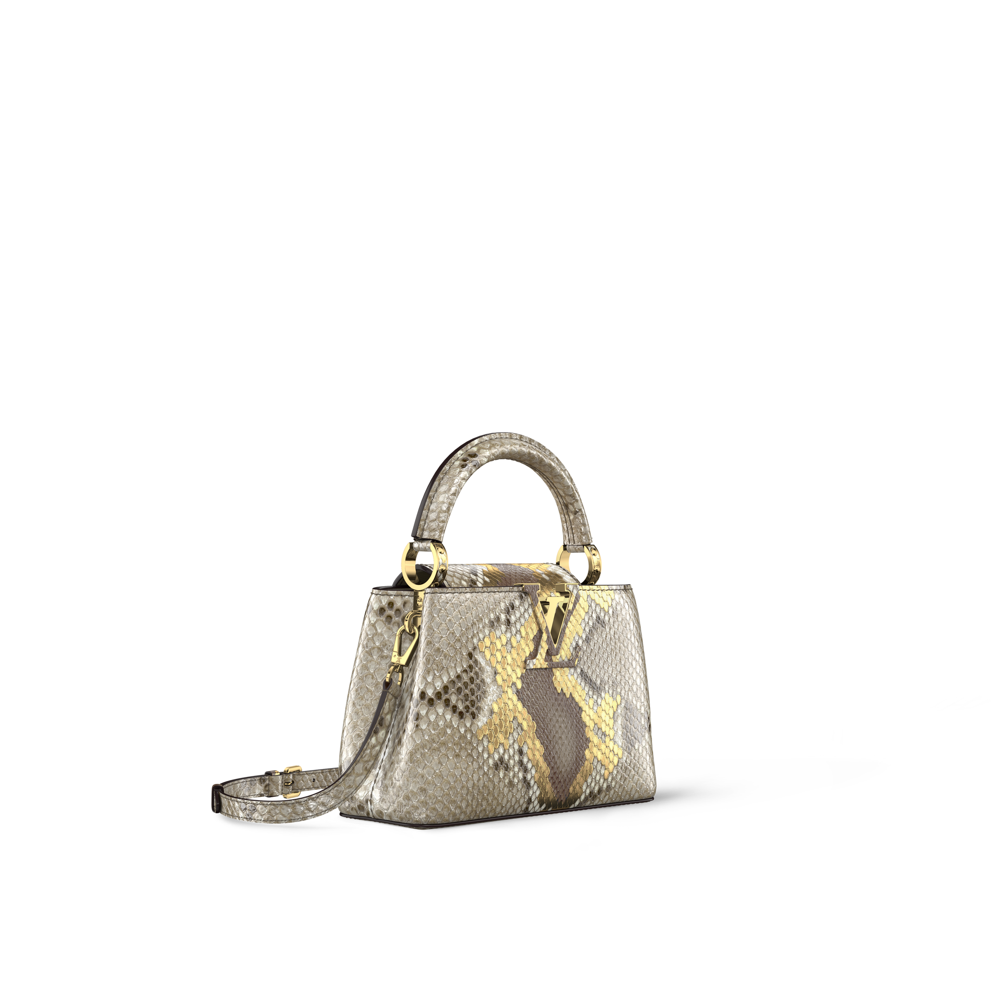 Python Bolsas Capucines Bolsa Capucines Mini | Louis Vuitton ® (Zoom no Produto)