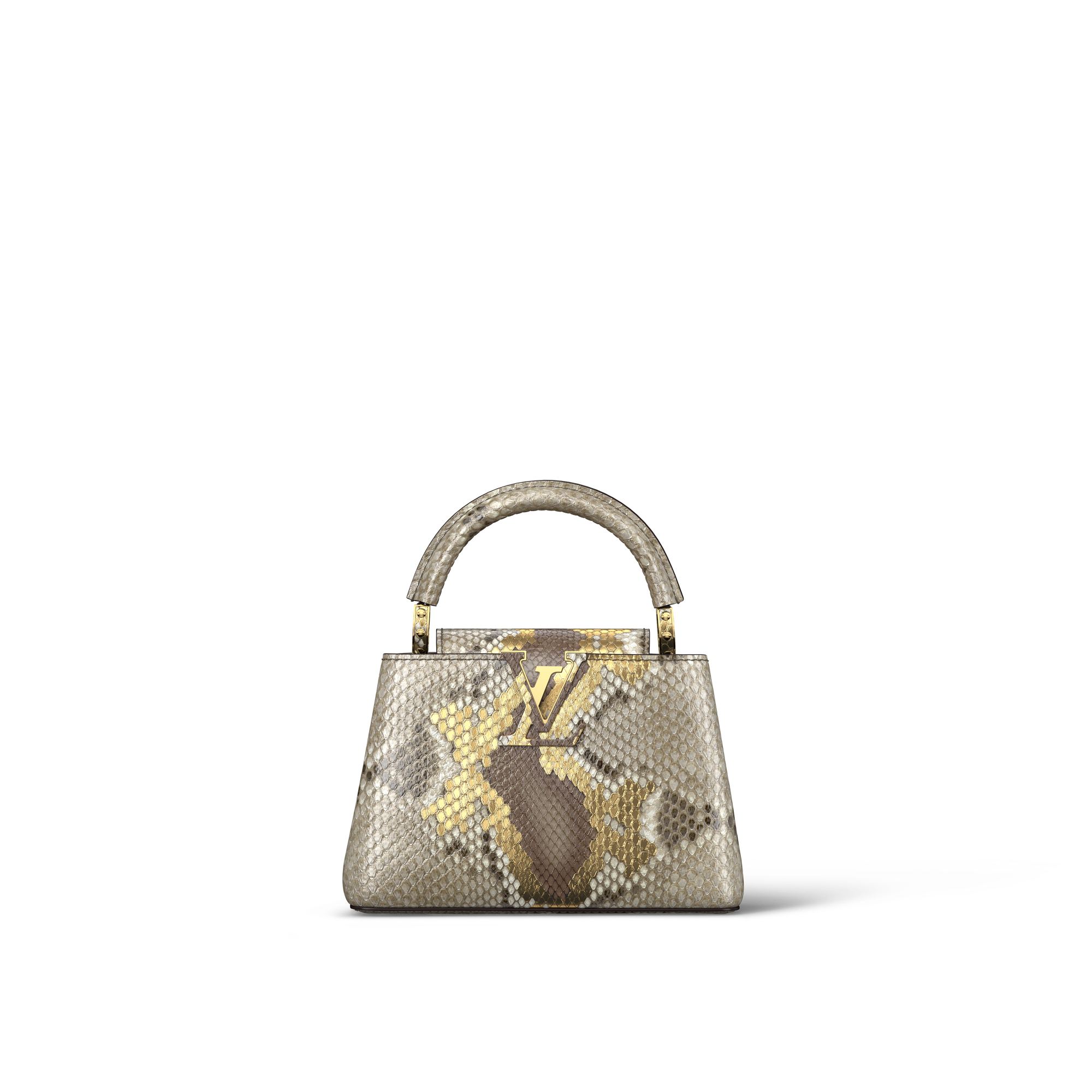 Python Bolsas Capucines Bolsa Capucines Mini | Louis Vuitton ® (Zoom no Produto)