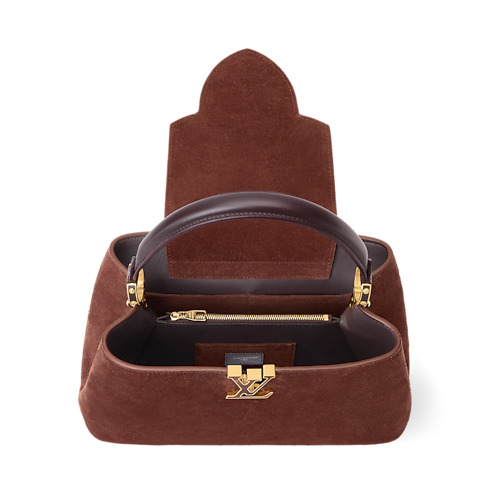 Bolsa Capucines MM Souple – Vista Interna