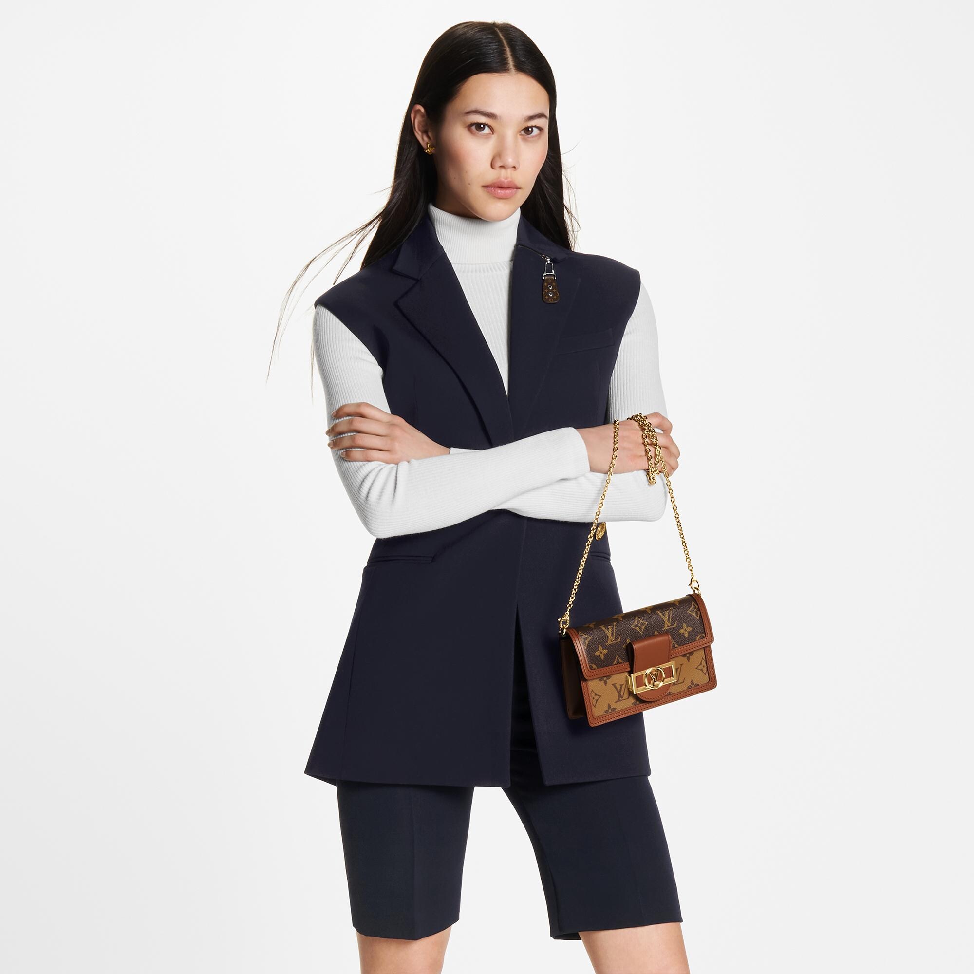 Outros Canvas Monogram Carteiras Todas as Carteiras Bolsa-Carteira Dauphine | Louis Vuitton ® (Zoom no Produto)